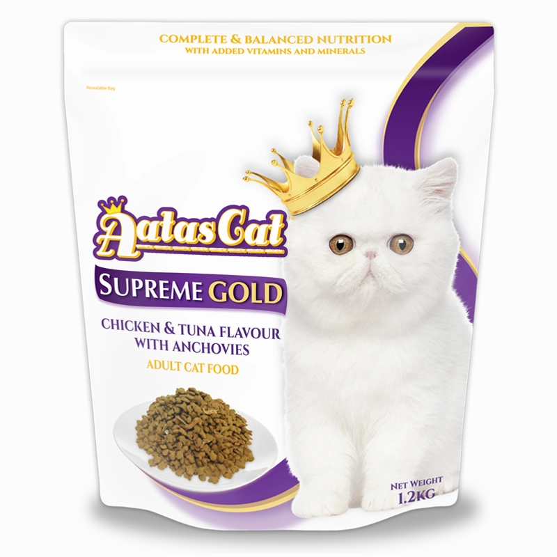 Aatas Cat Adult Supreme Gold Chicken & Tuna with Anchovies 1.2kg