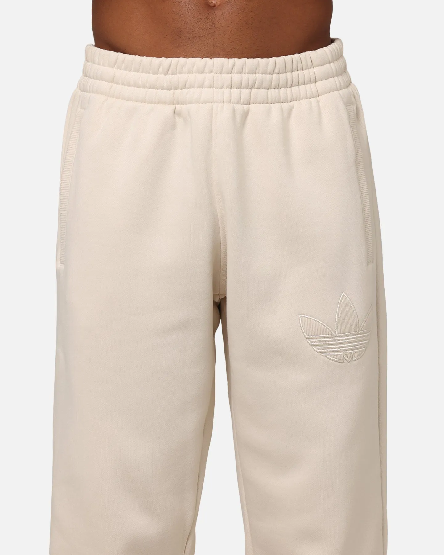 Adidas Originals 70's Fleece Joggers Wonder White