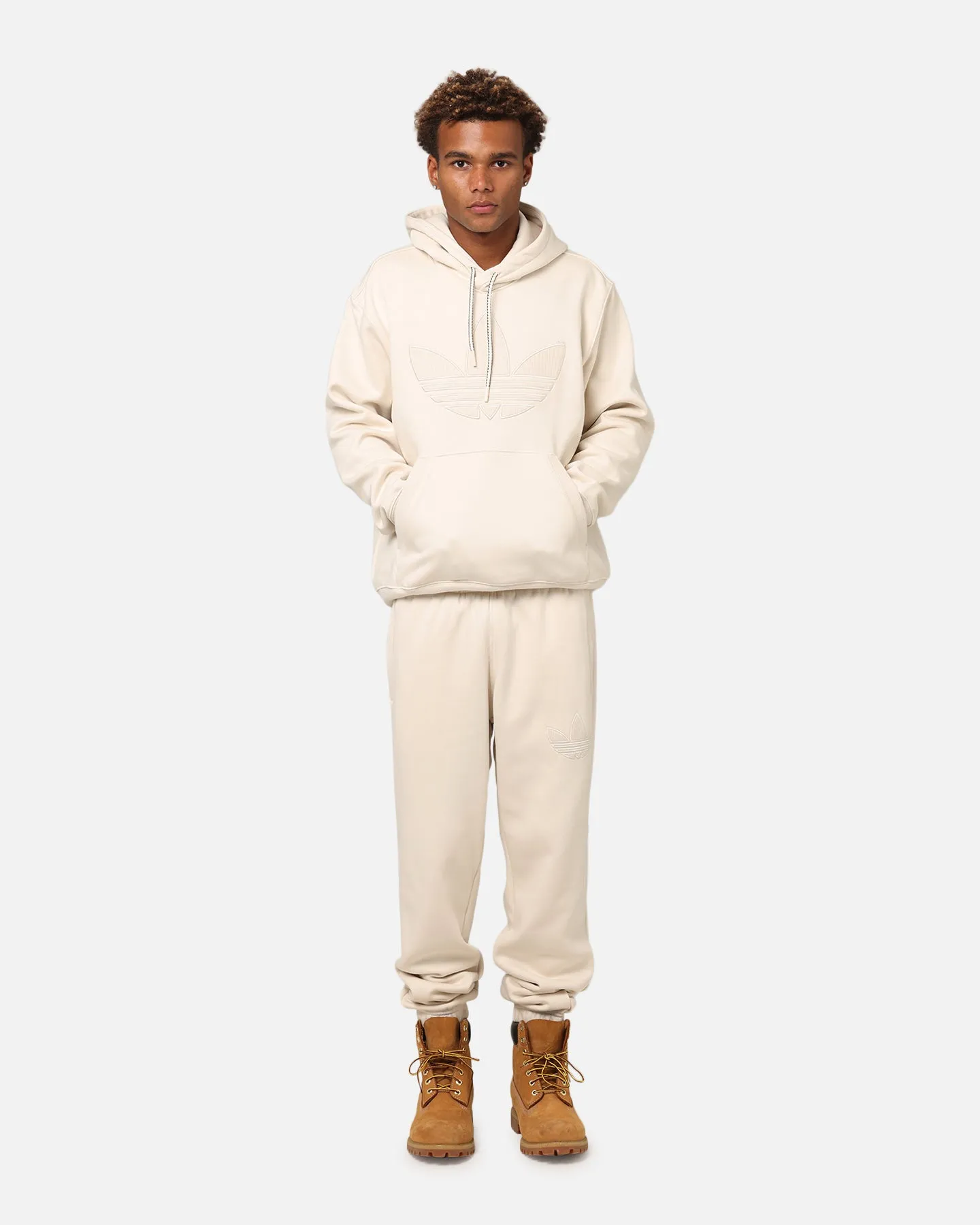 Adidas Originals 70's Fleece Joggers Wonder White