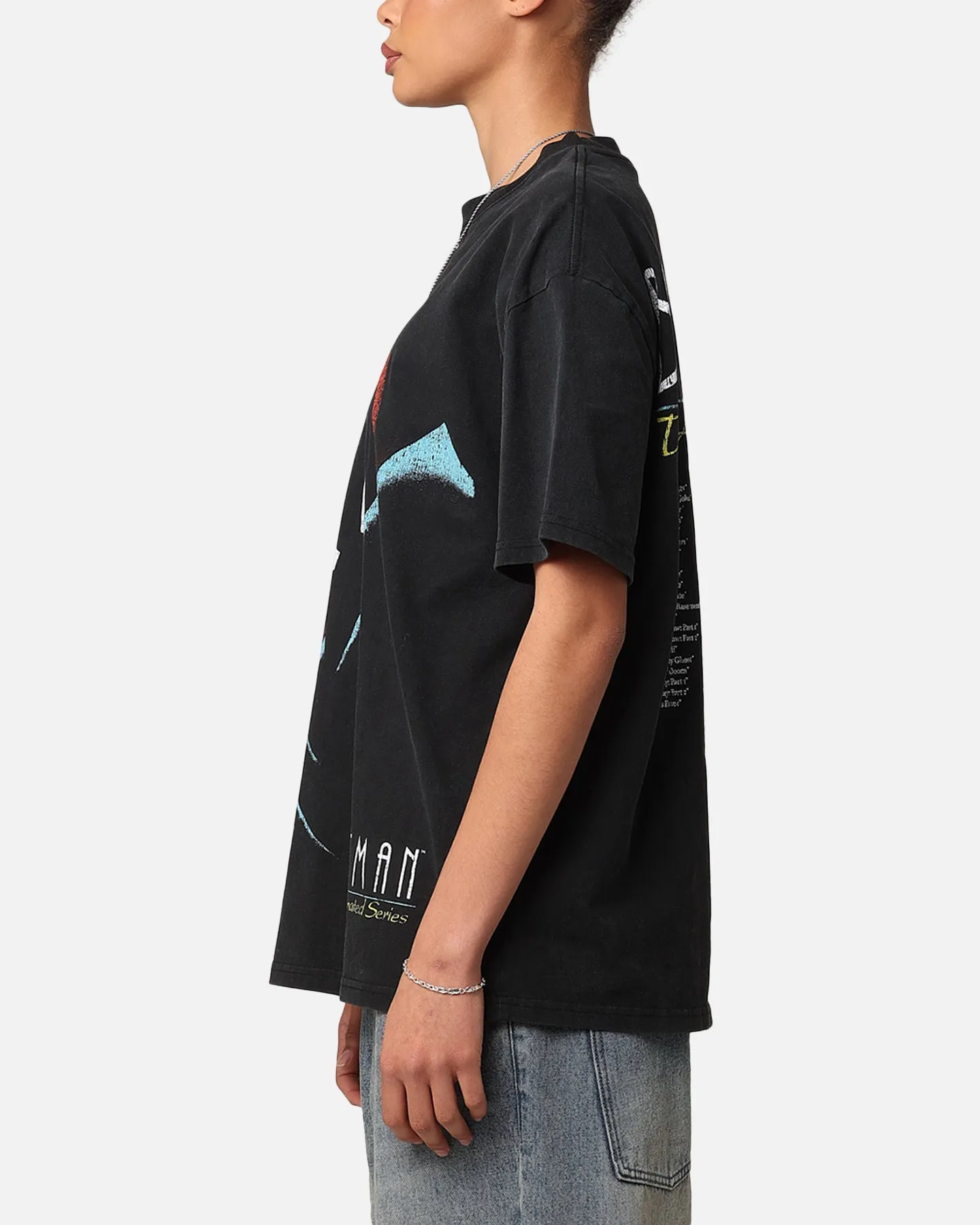 American Thrift X DC 1993 Batman Heavy T-Shirt Vintage Black