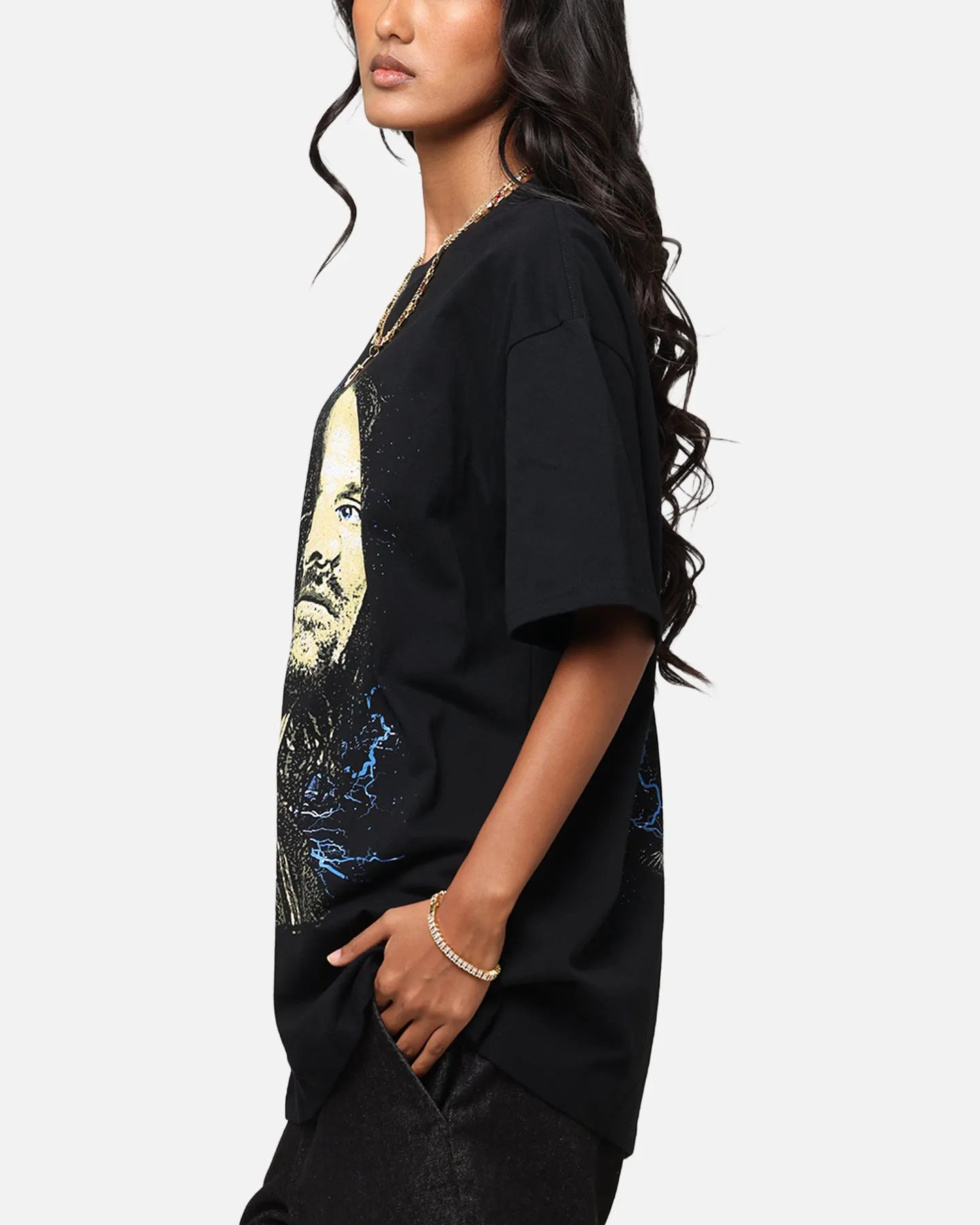 American Thrift X The Lord Of The Rings Aragorn Heavy T-Shirt Black