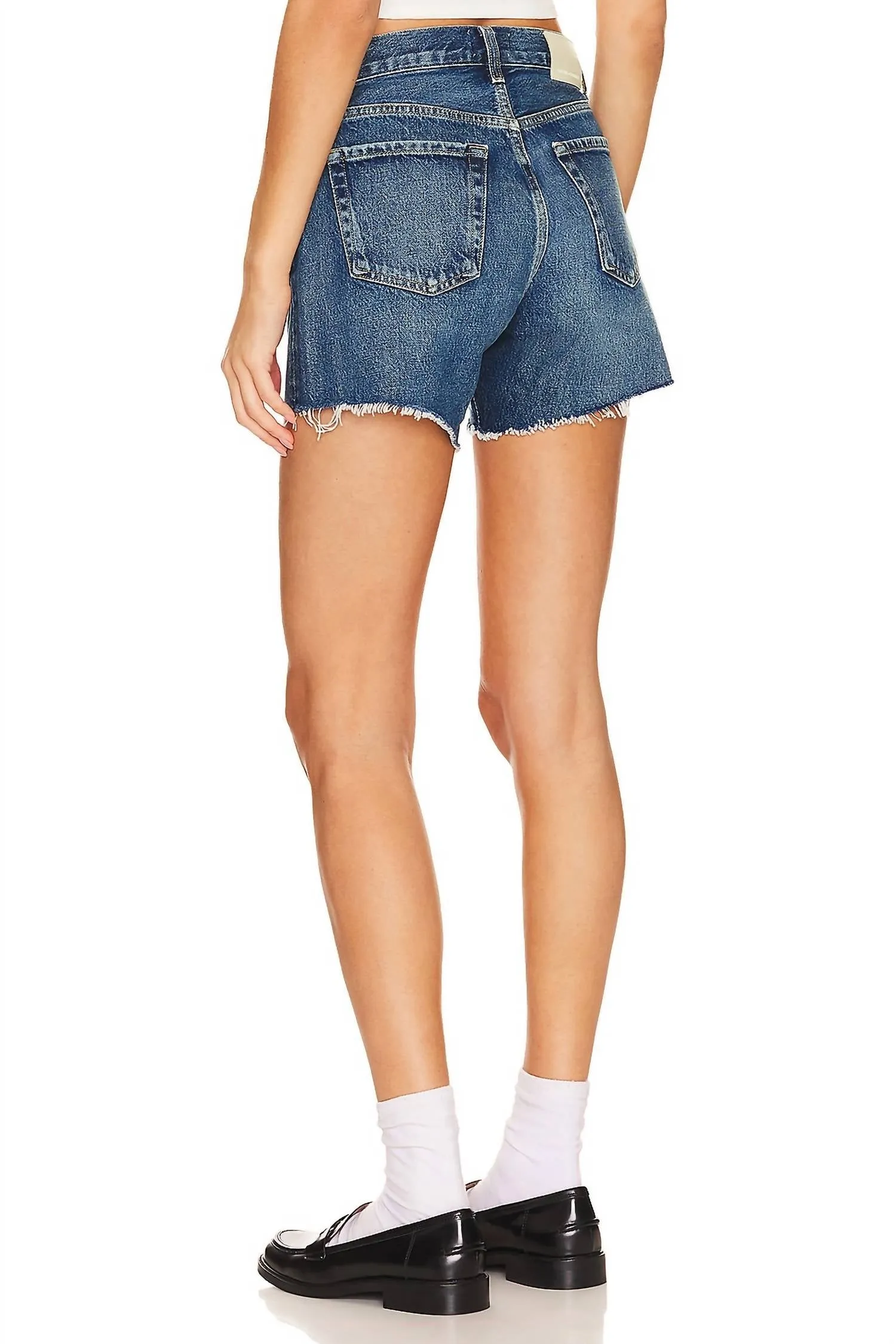 Annabelle Long Vintage Relaxed Short In Yves