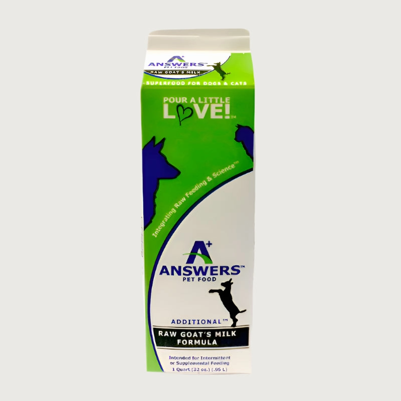 ANSWERS PET FOOD Frozen Raw Goat's Milk Formula for Dogs & Cats