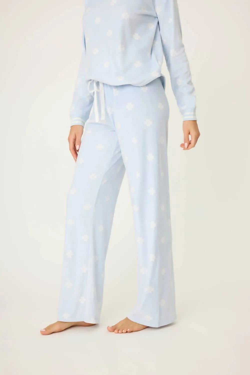 Aprs All Day Velour Pant In Blue Whisper