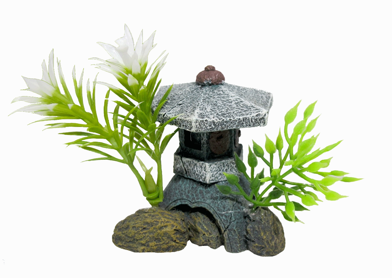 Aquamate - Betta Ornaments with Plants