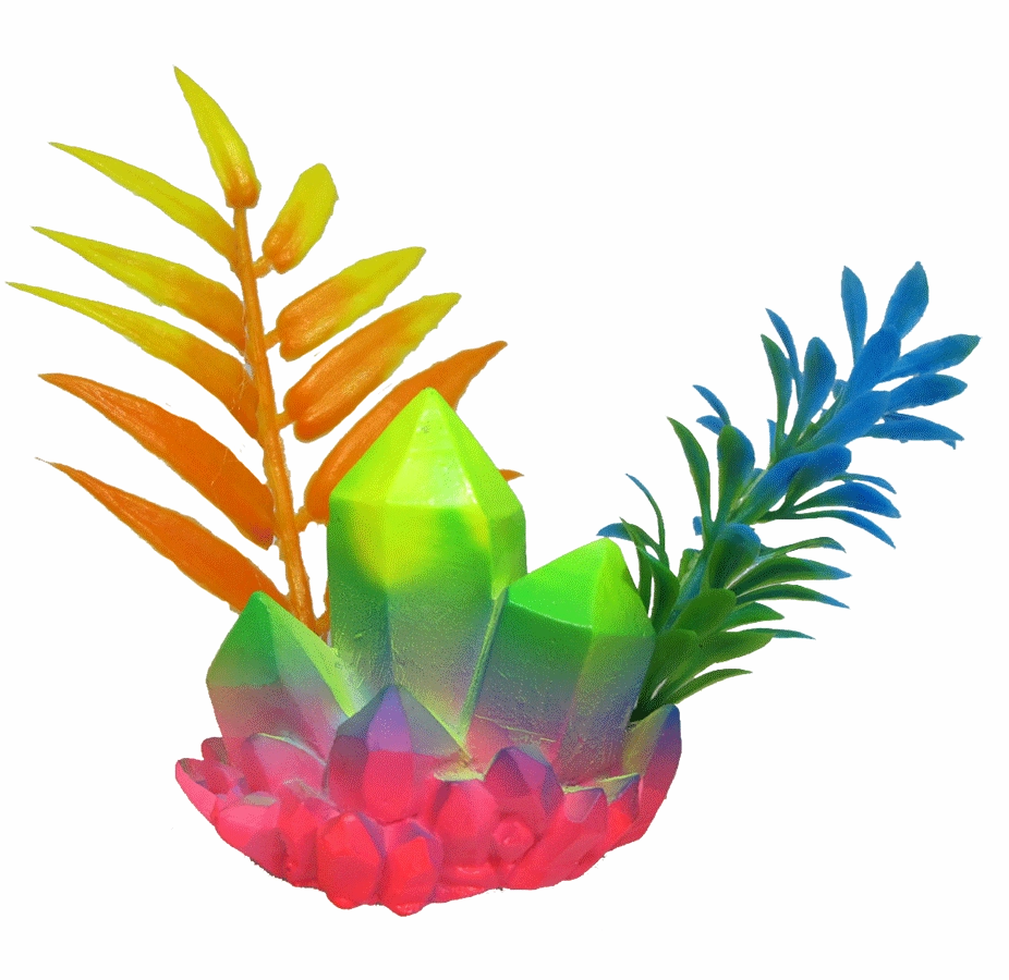Aquamate - Betta Ornaments with Plants