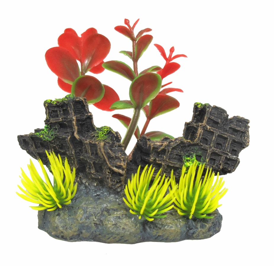 Aquamate - Betta Ornaments with Plants