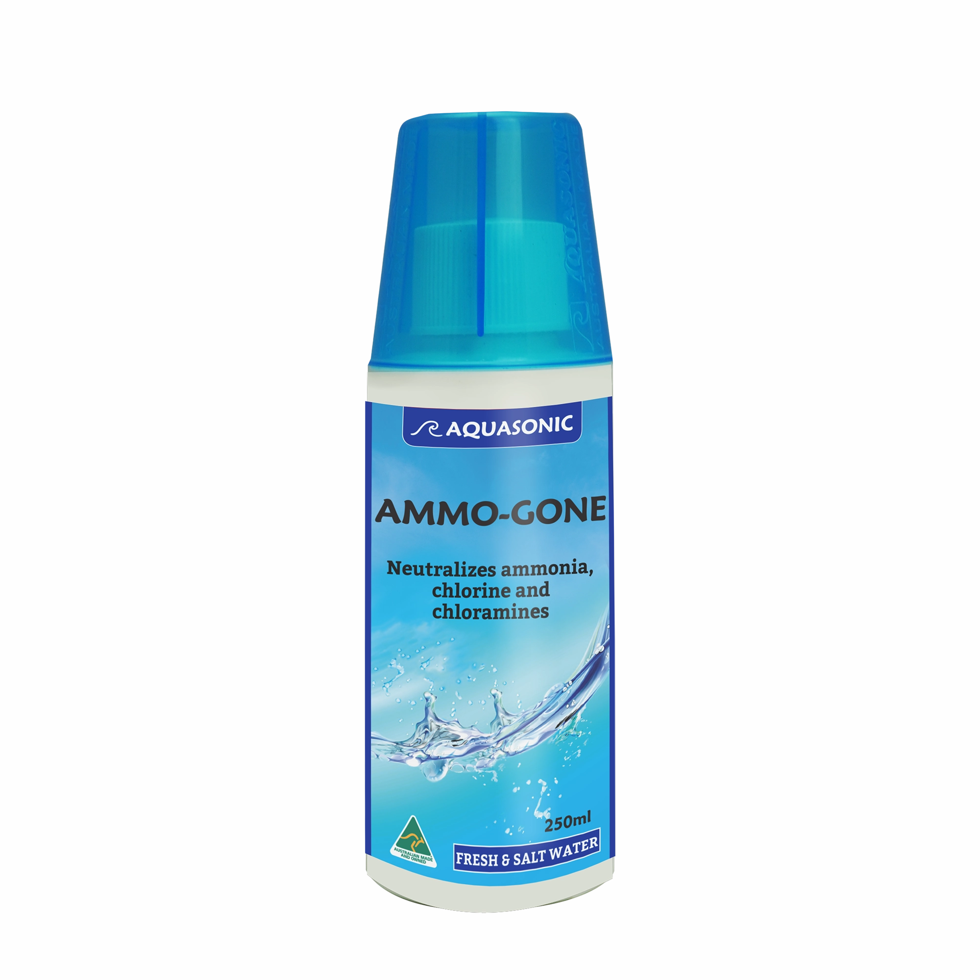 Aquasonic - Ammo-Gone Water Conditioner (250ml)