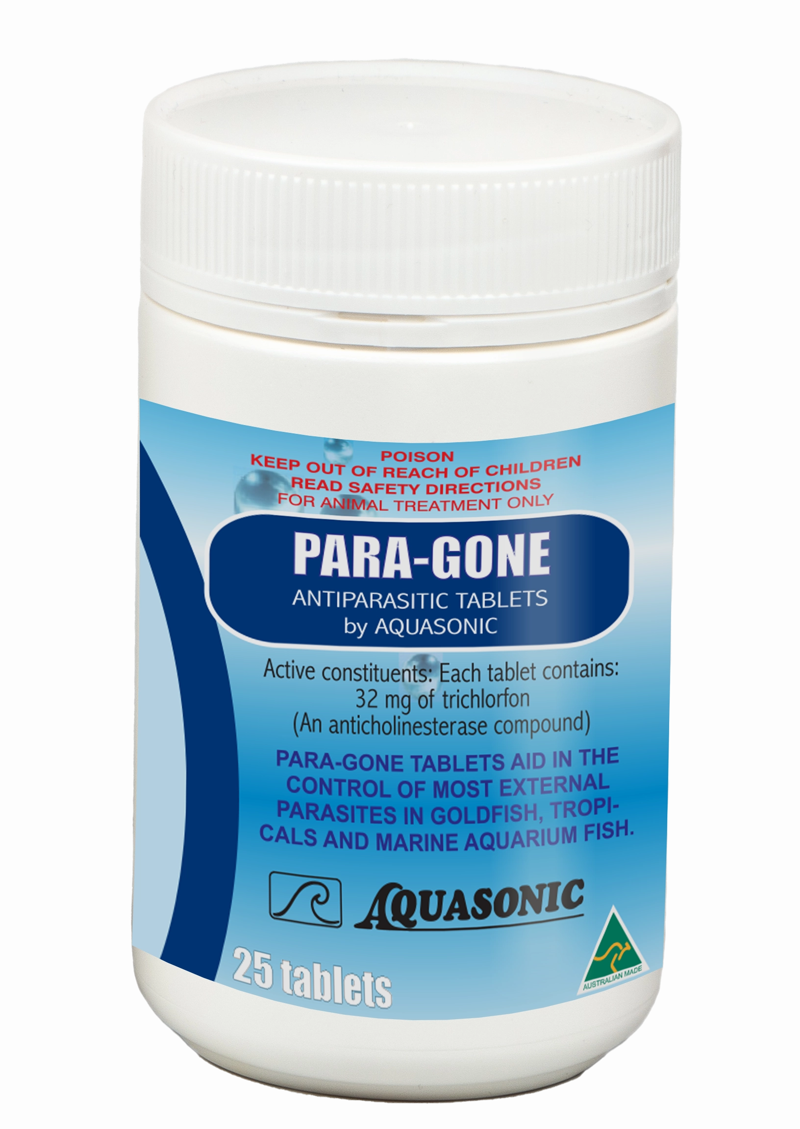 Aquasonic - Para-Gone (25 tablets)