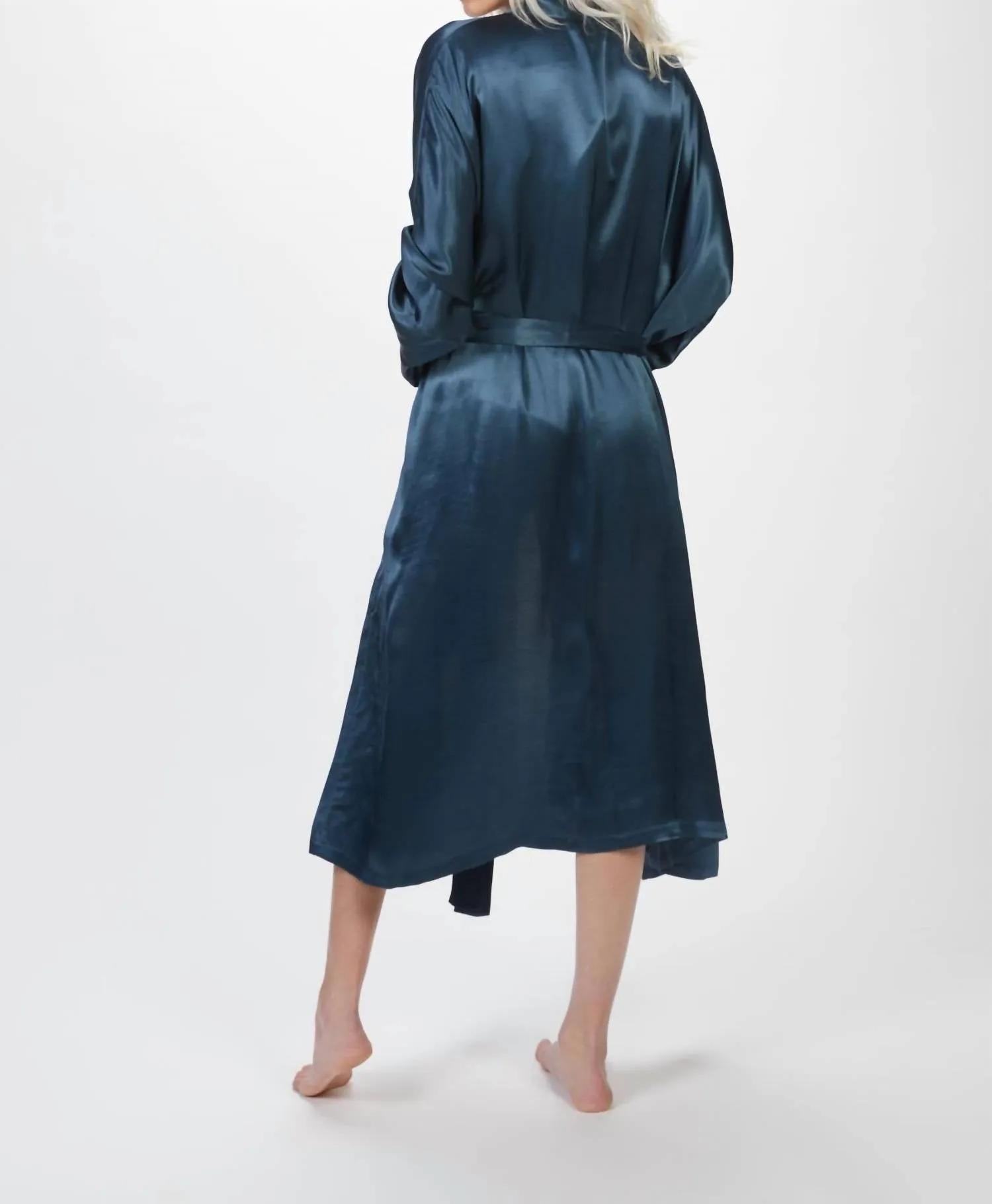 Athens Robe In Petrol