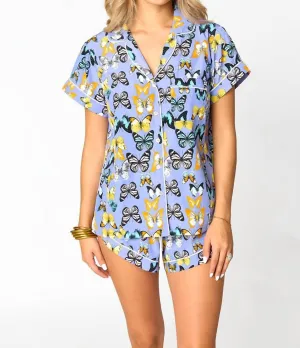 Aurora Pajama Set In Painted Lady