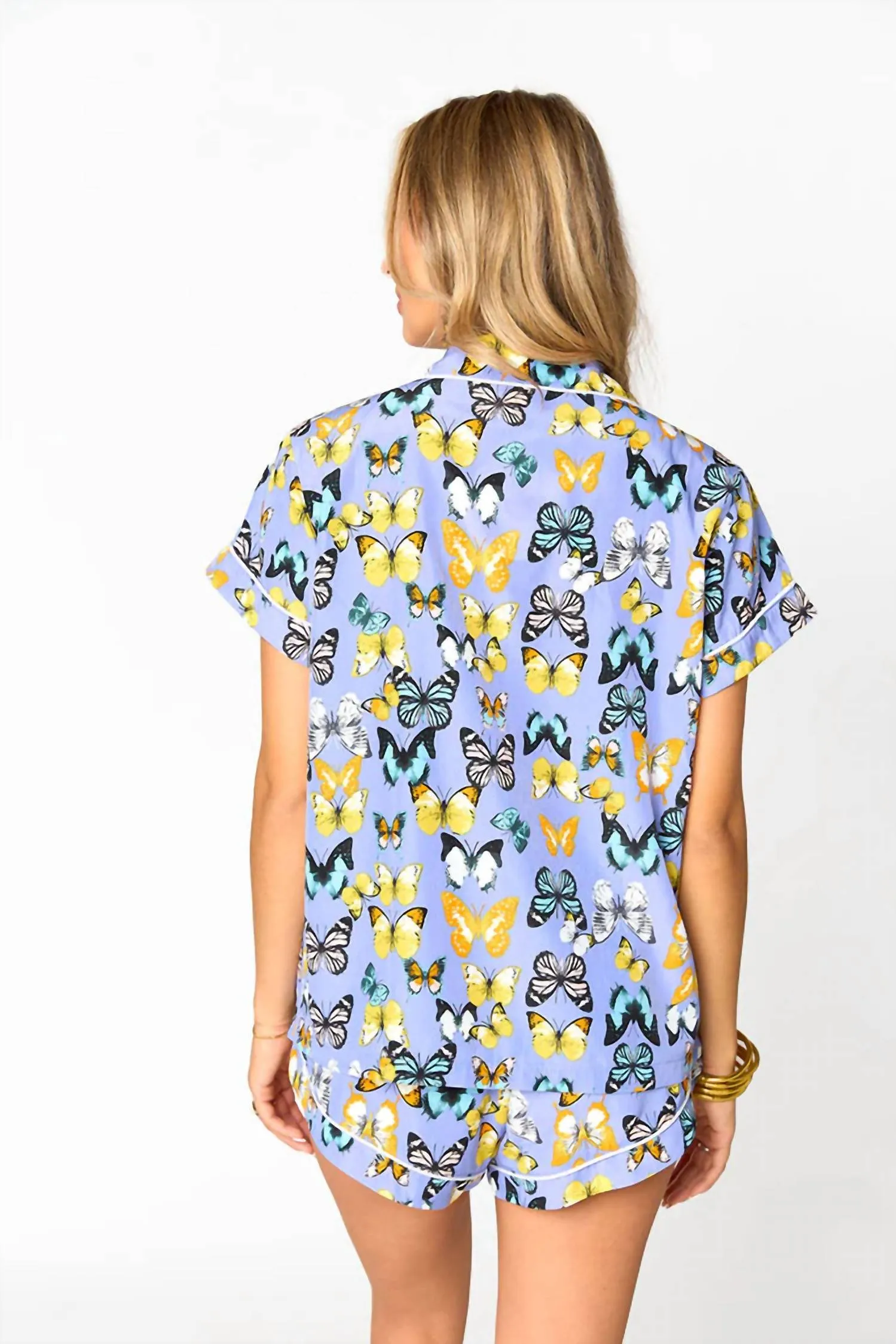 Aurora Pajama Set In Painted Lady