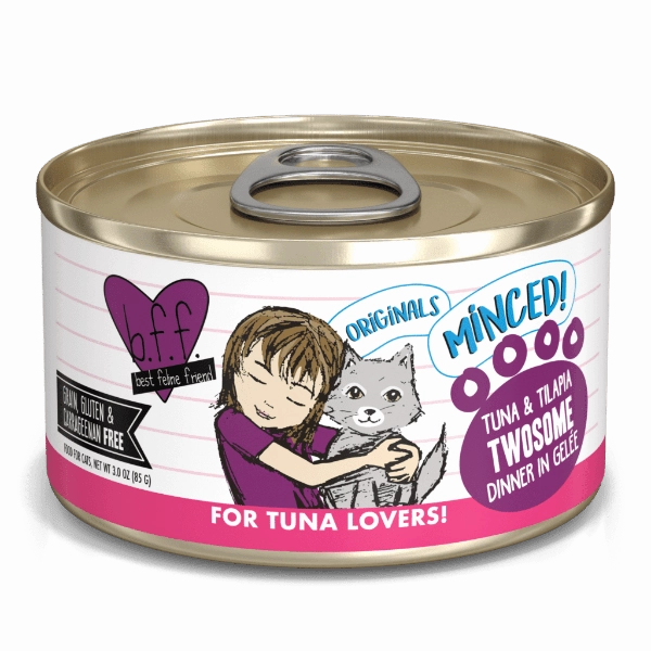 B.F.F. Tuna & Tilapia Twosome Canned Cat Food