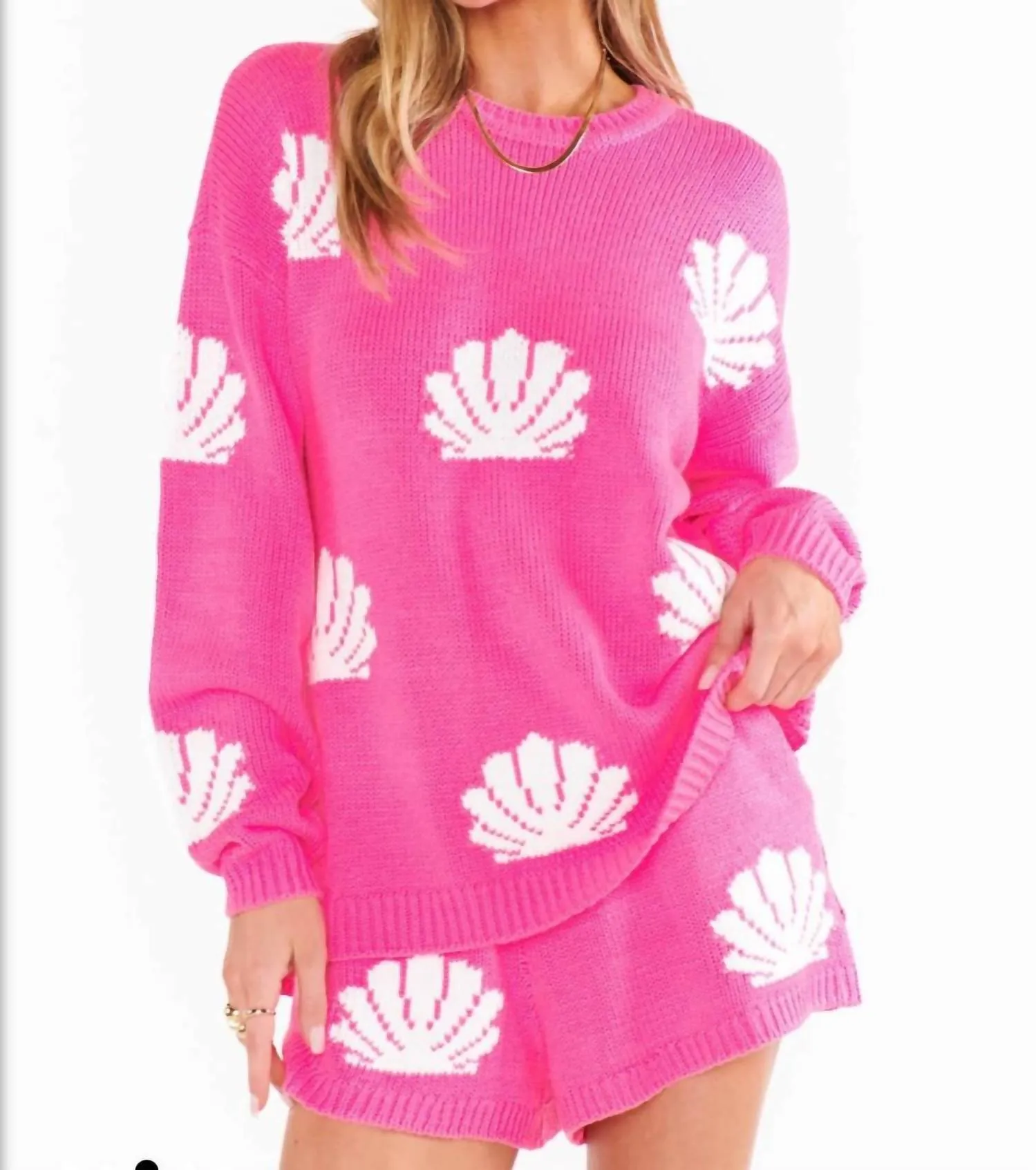 Boardwalk Short In Hot Pink Shell