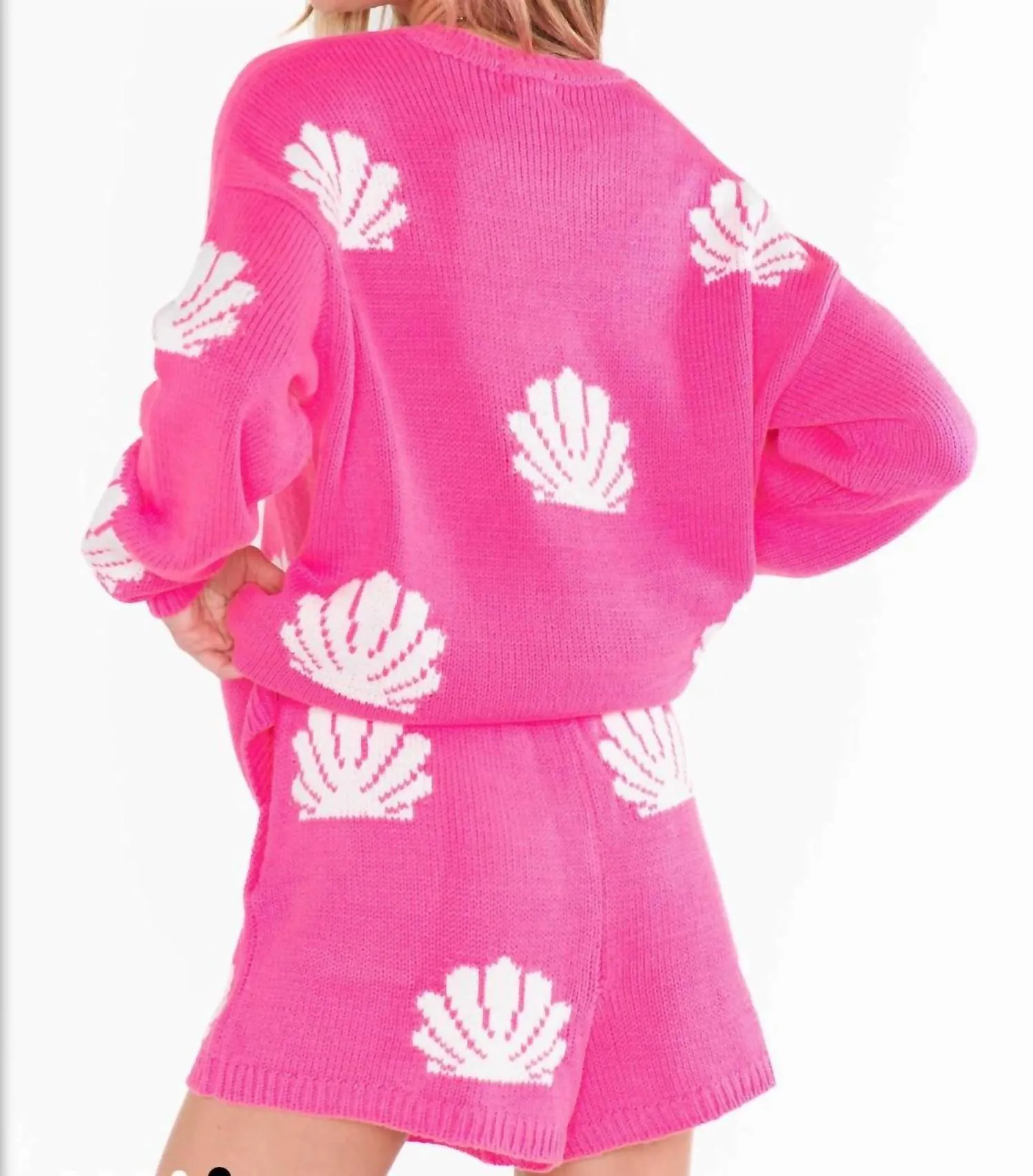 Boardwalk Short In Hot Pink Shell