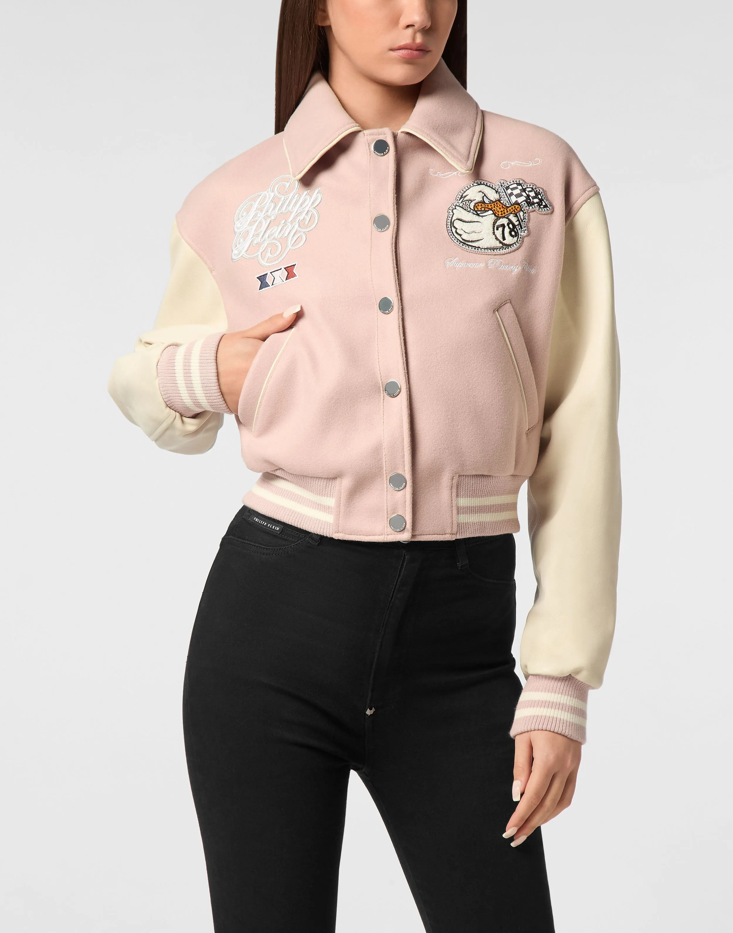 Bomber Jacket College PP Duck