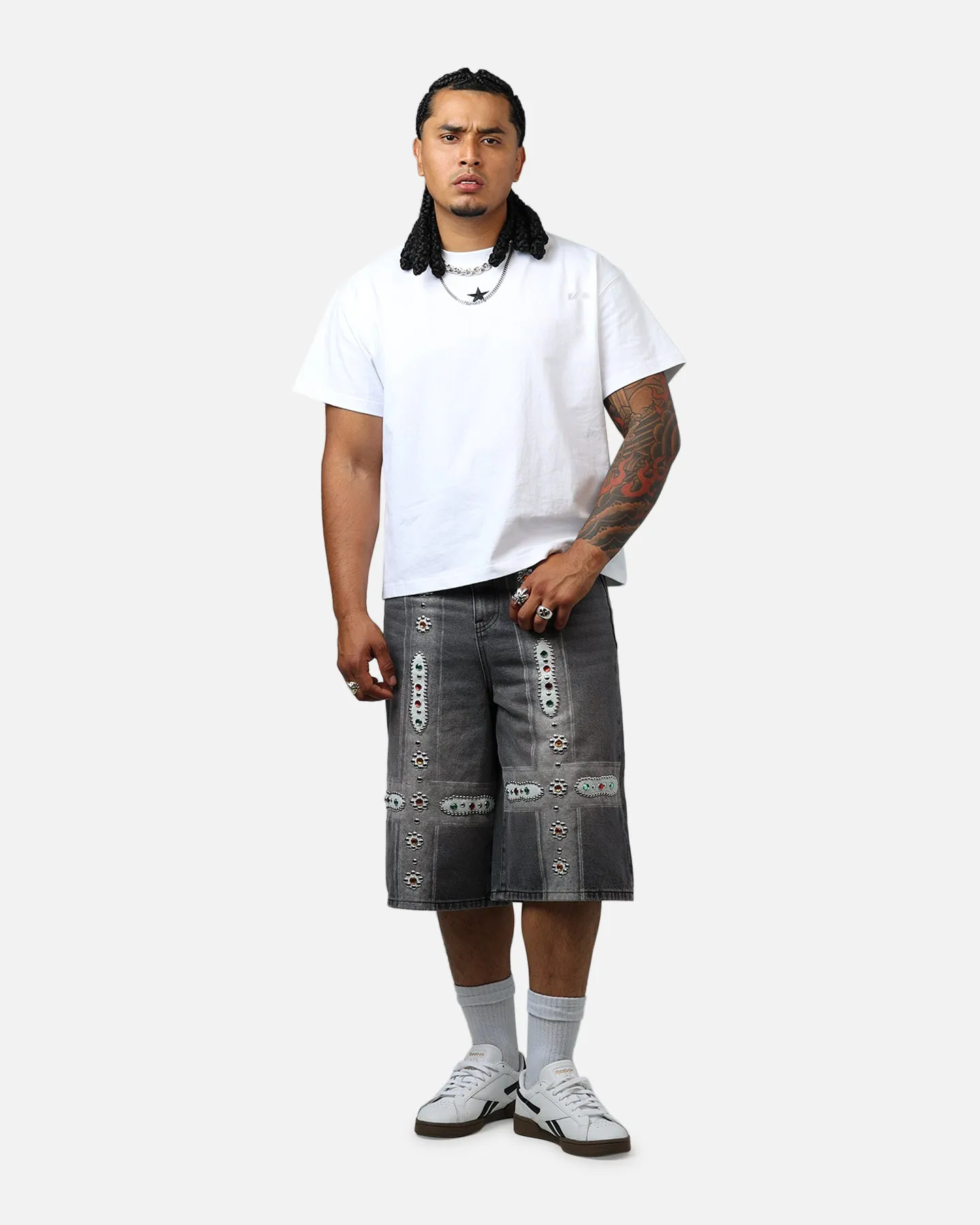 Bravest Sapphire Jorts Black Wash