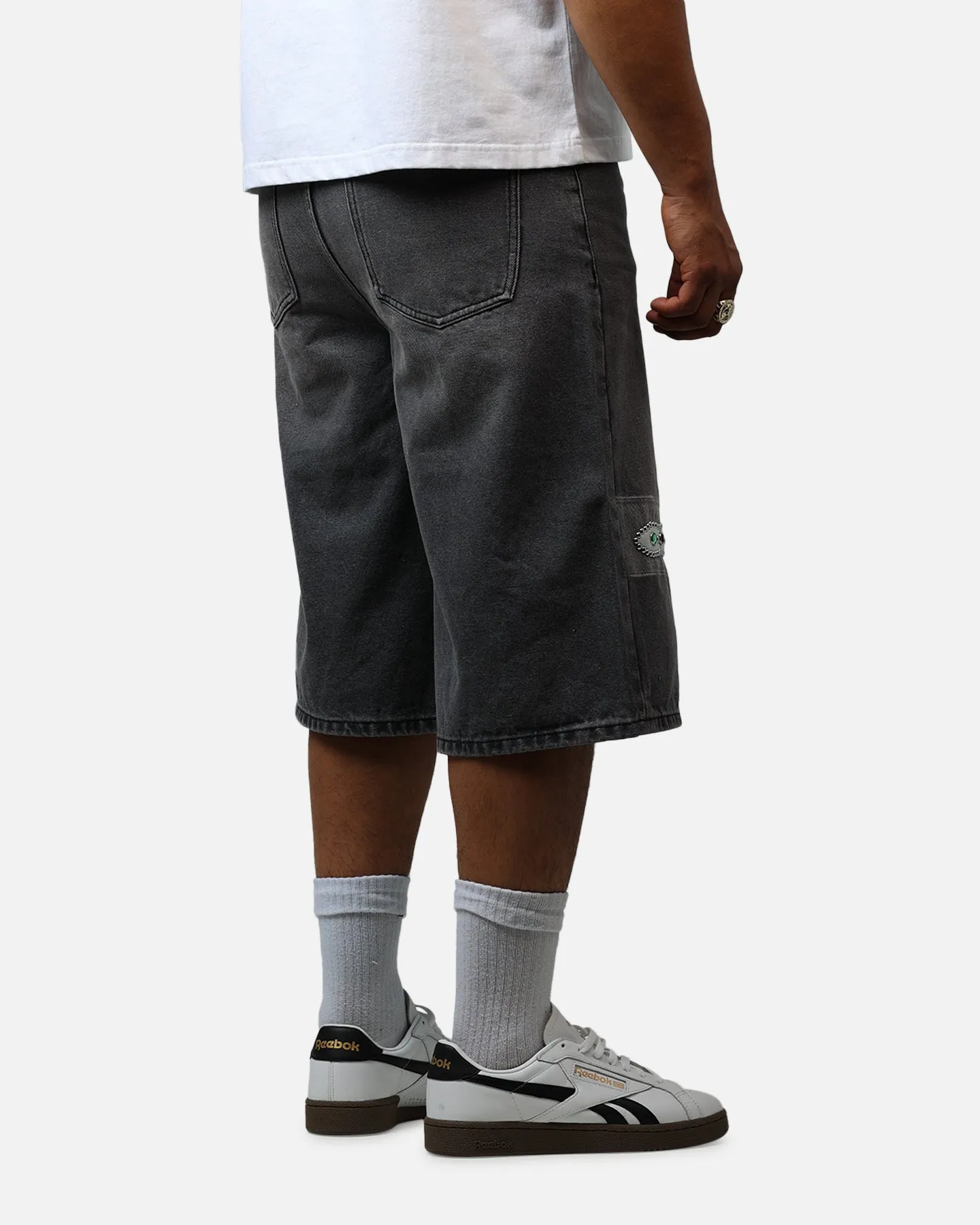 Bravest Sapphire Jorts Black Wash