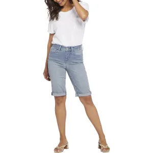 Briella Womens Cuffed Denim Denim Shorts