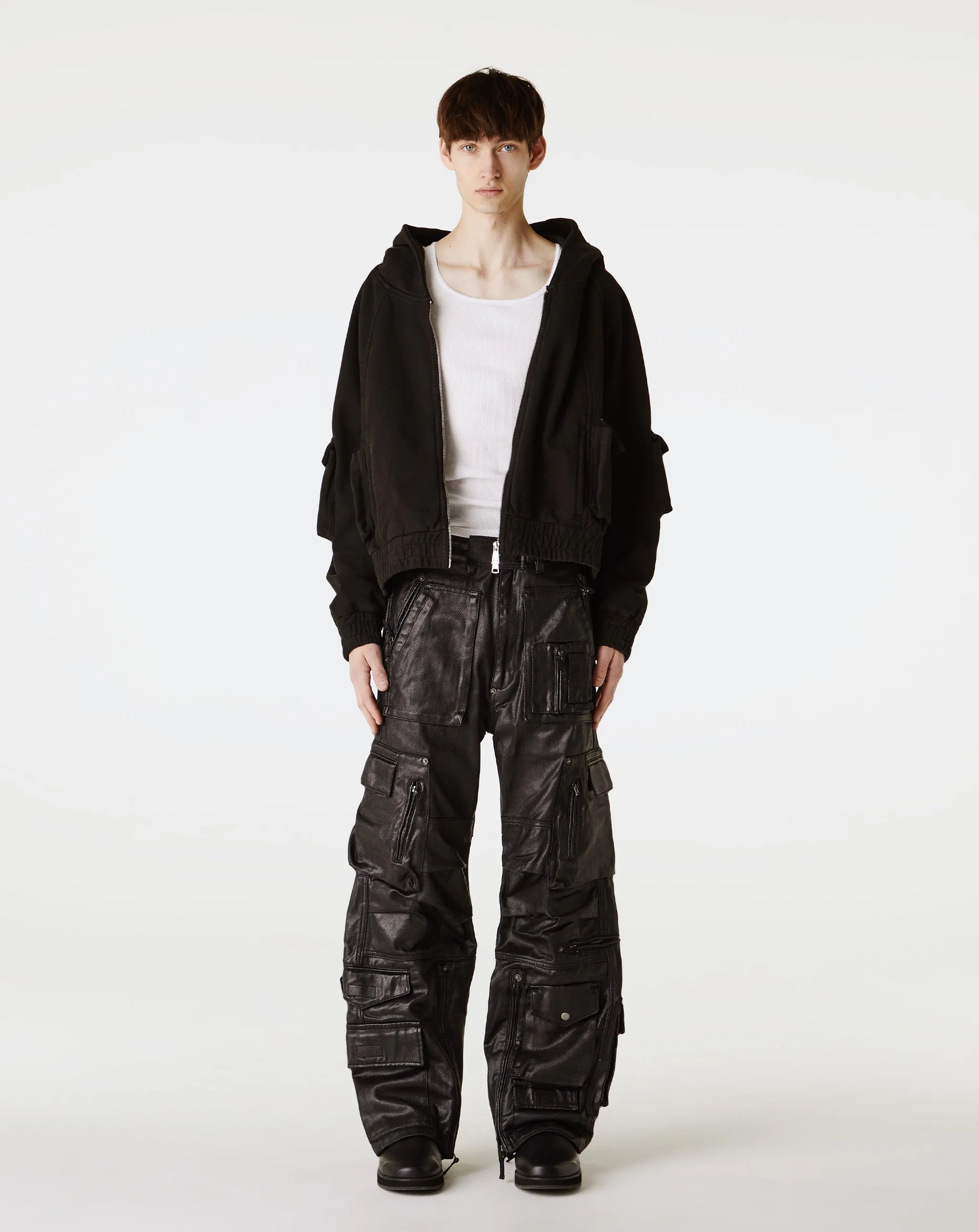 Cargo Zip Up Hoodie