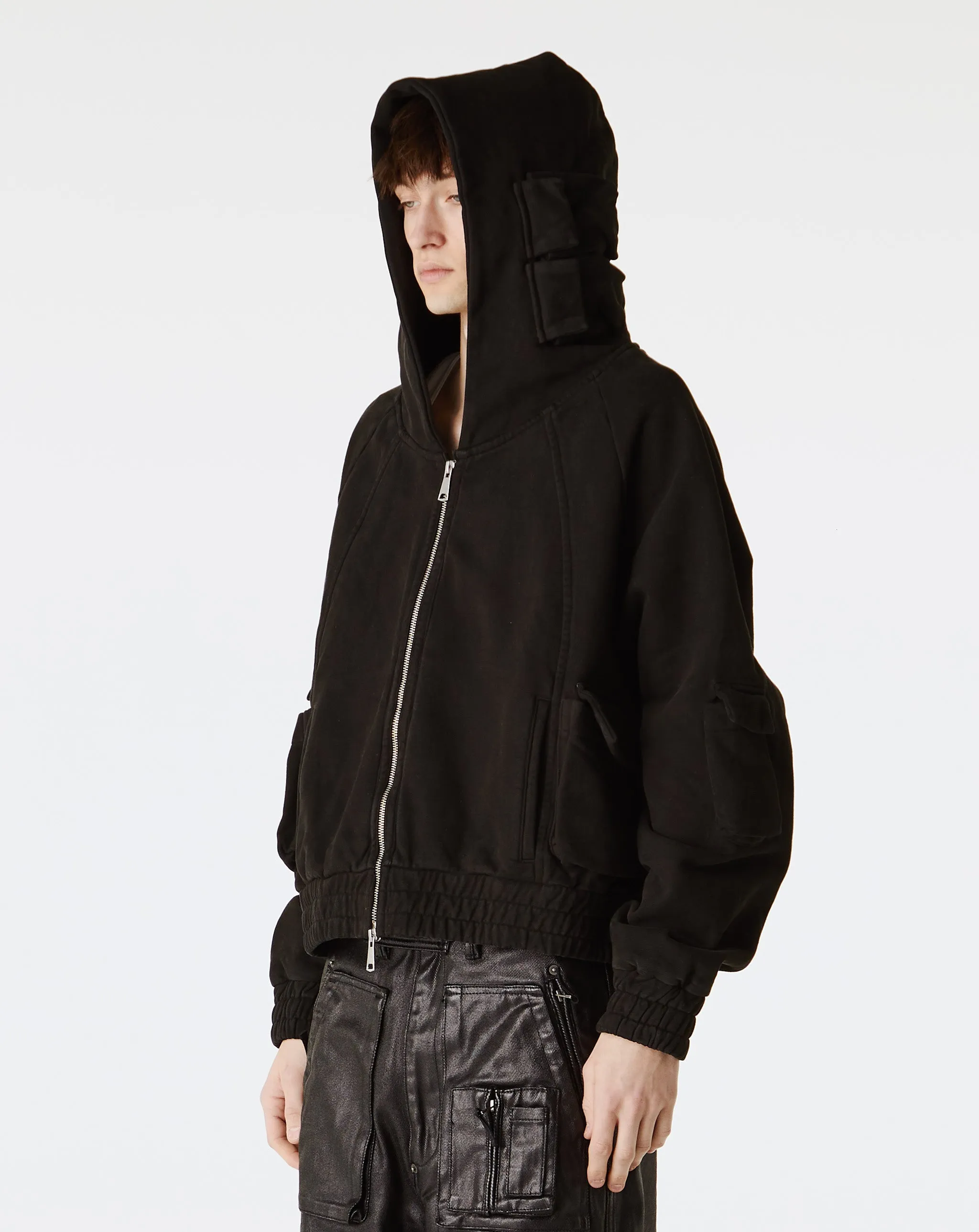 Cargo Zip Up Hoodie
