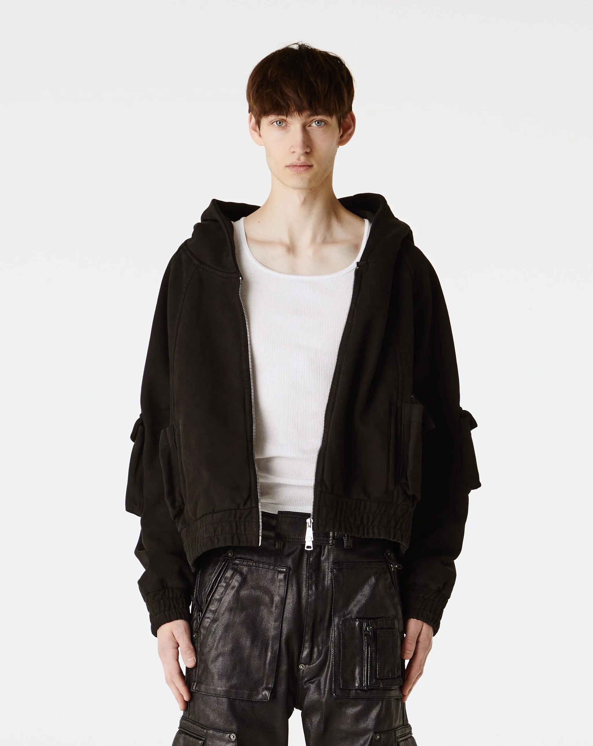 Cargo Zip Up Hoodie
