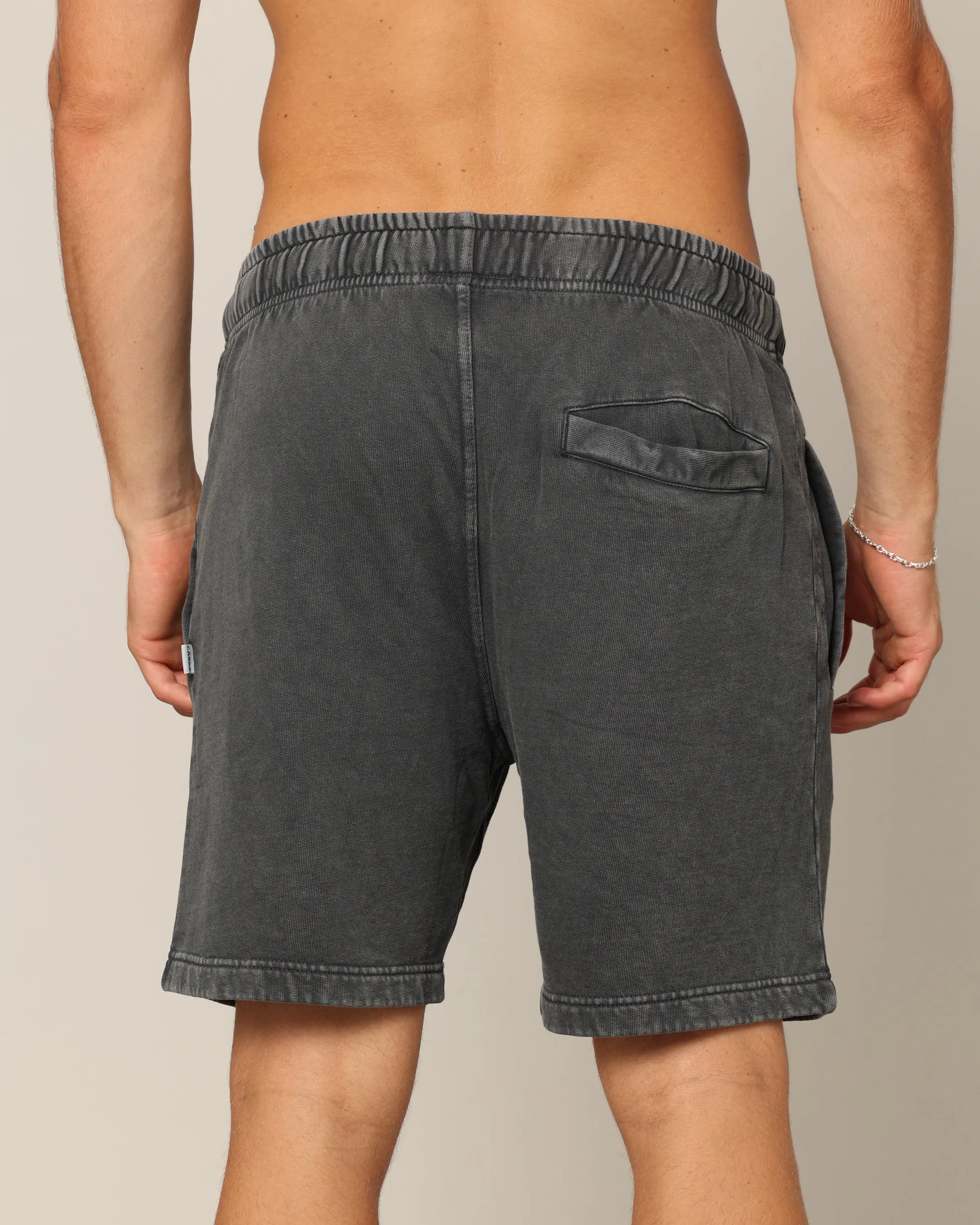 Carr Blanc Classic Sweat Shorts Vintage Grey