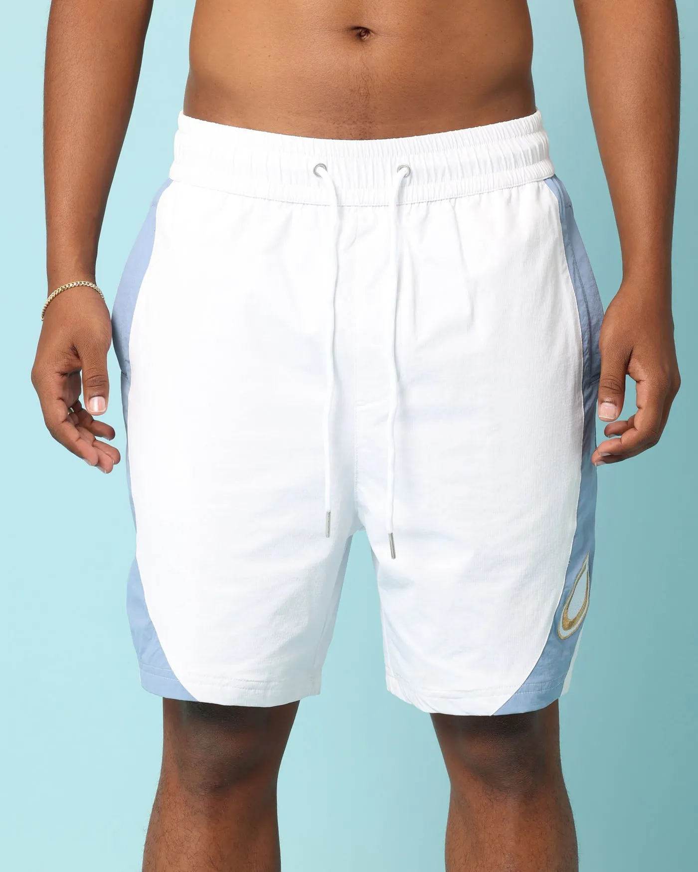 Carr C-Star Warm Up Shorts White