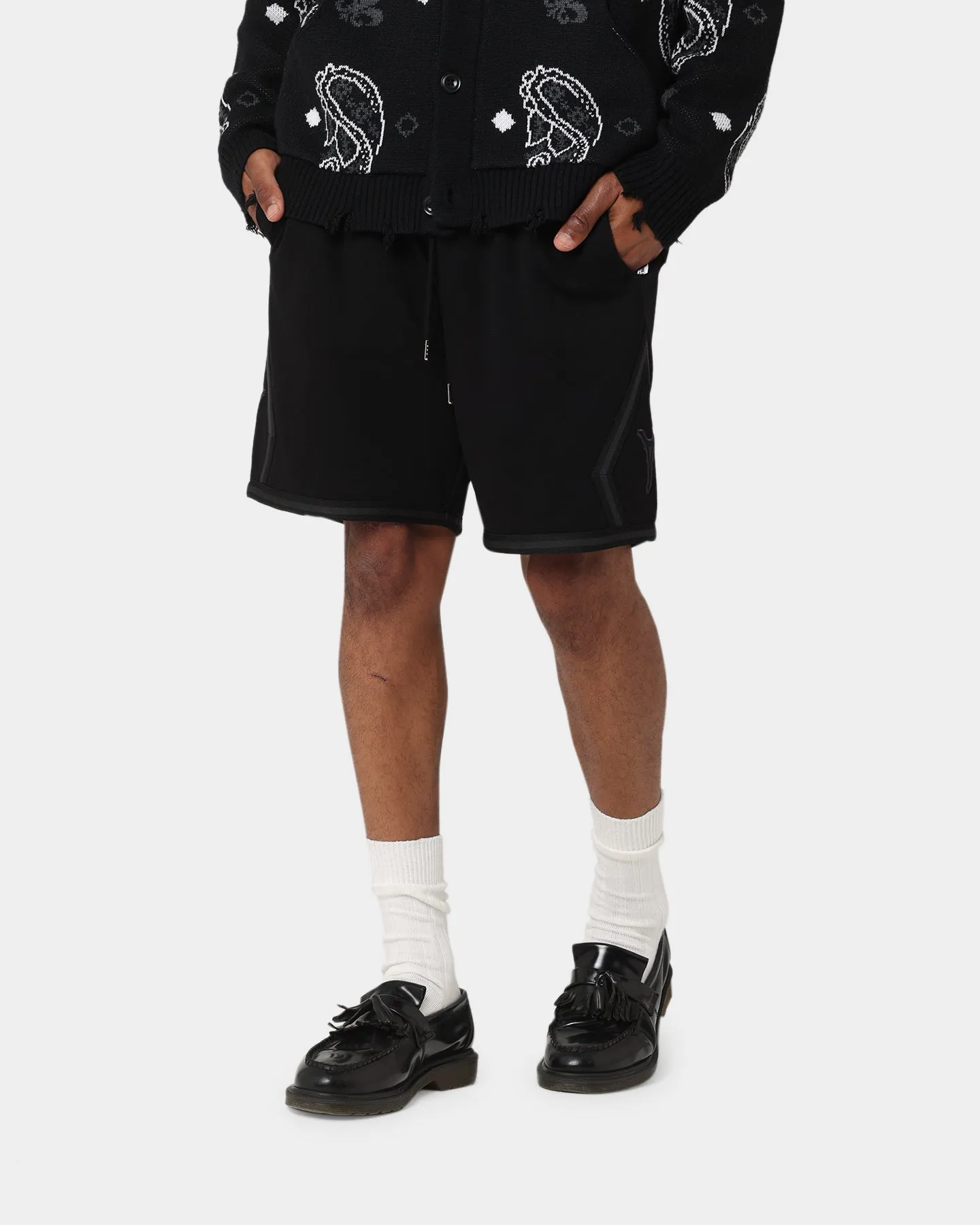 Carr Champs Fleece Ball Shorts Black