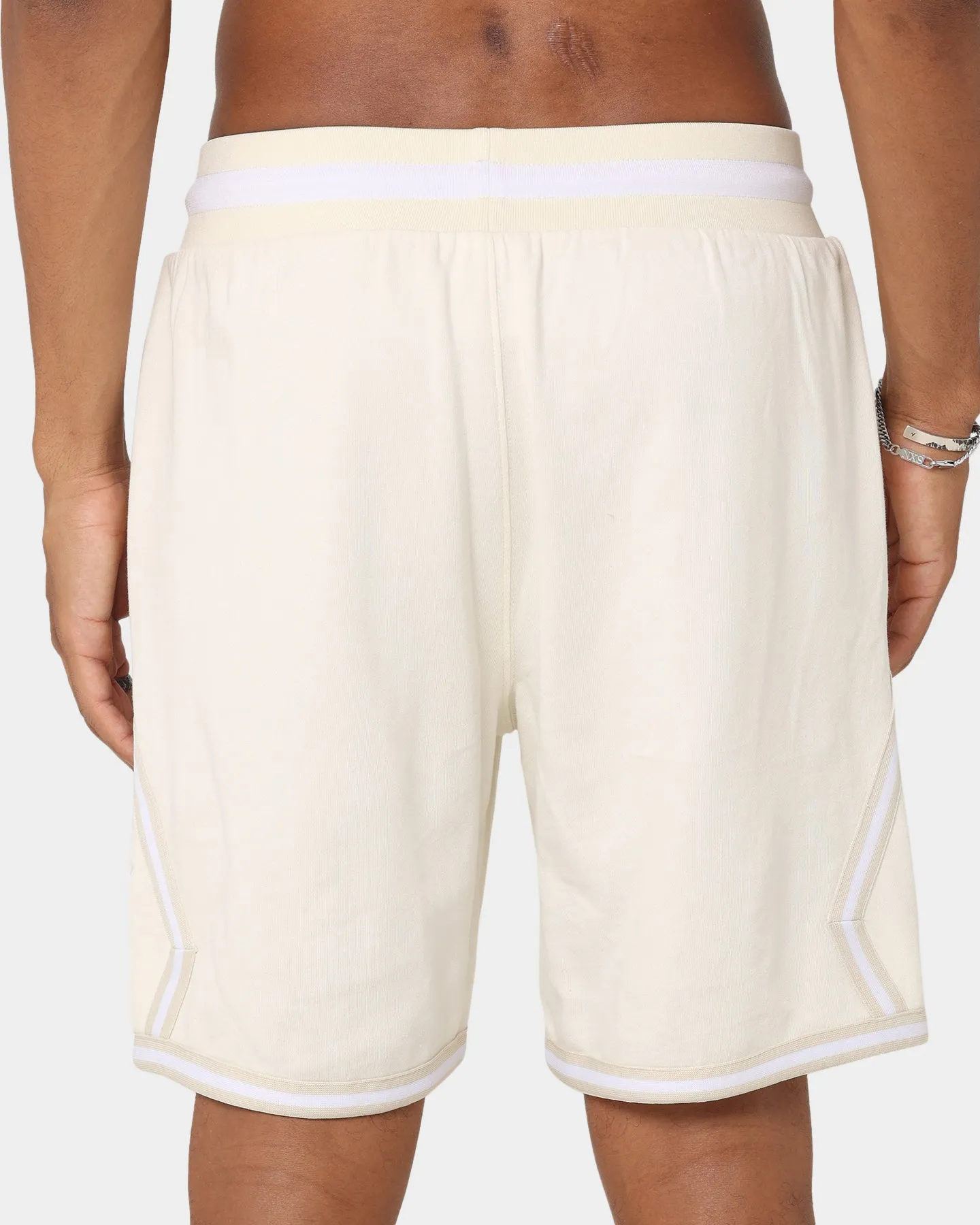 Carr Champs Fleece Ball Shorts Off White