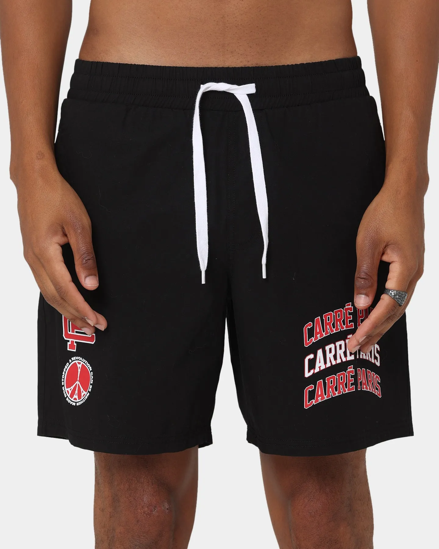Carr Team Slide Shorts Black