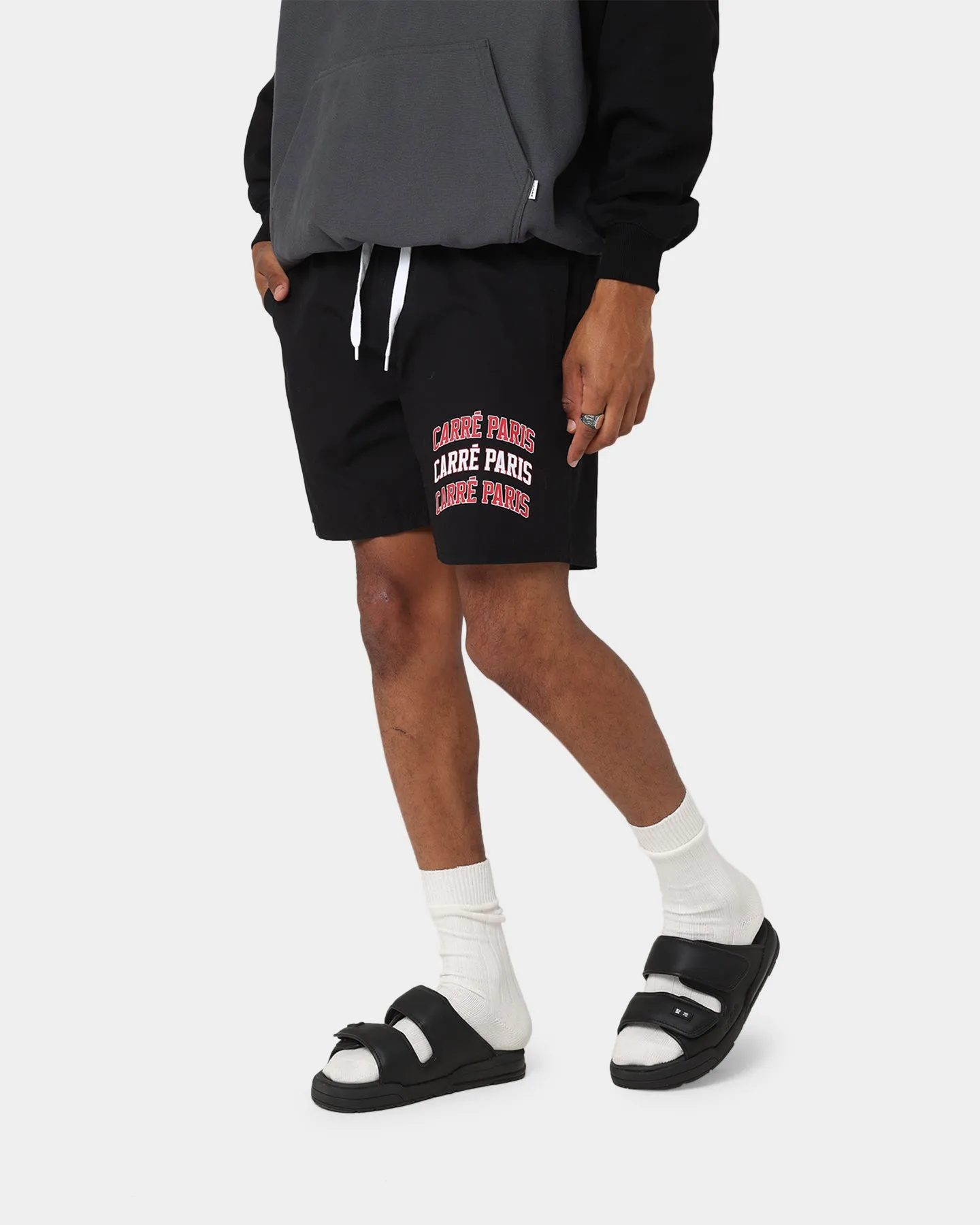 Carr Team Slide Shorts Black