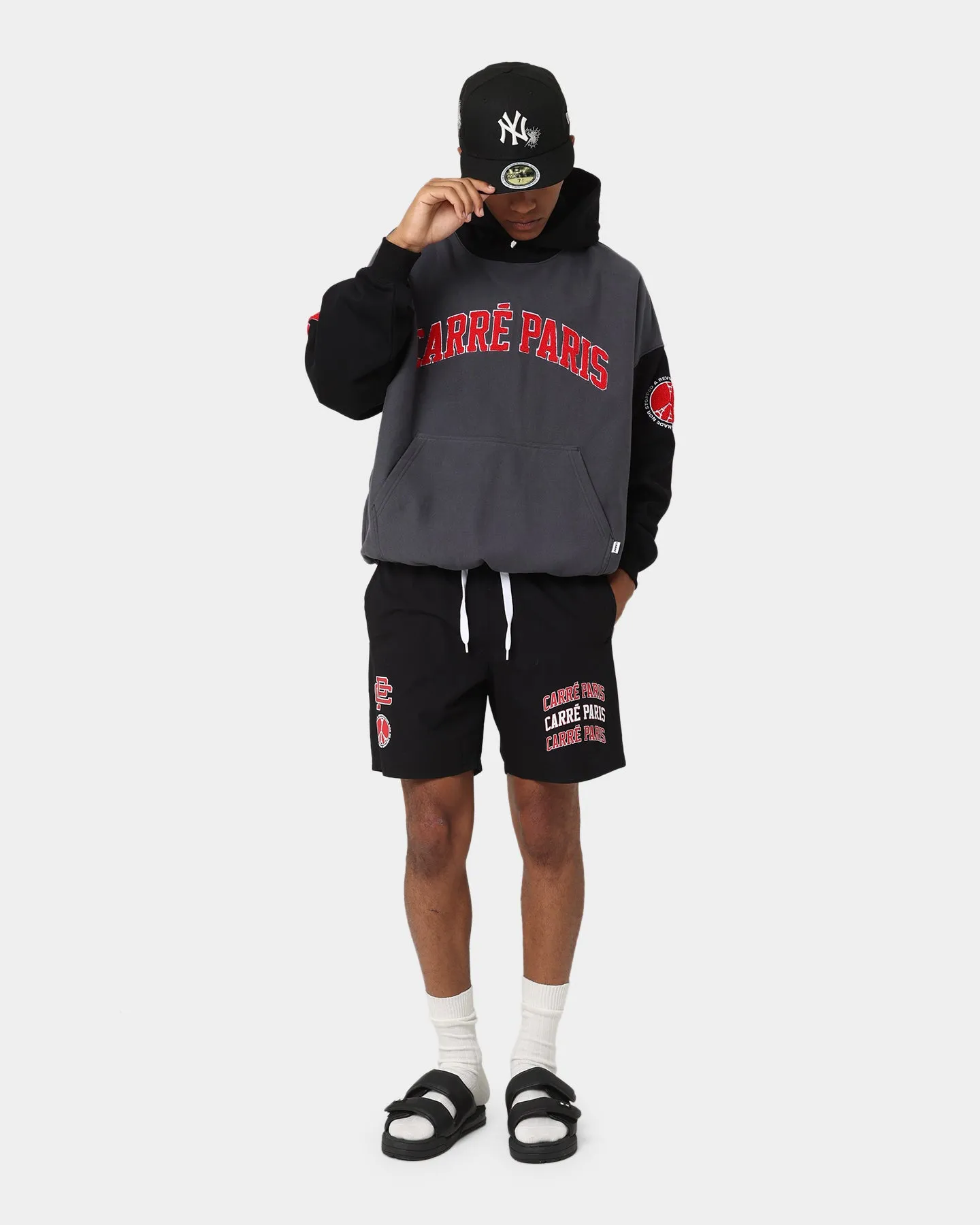 Carr Team Slide Shorts Black