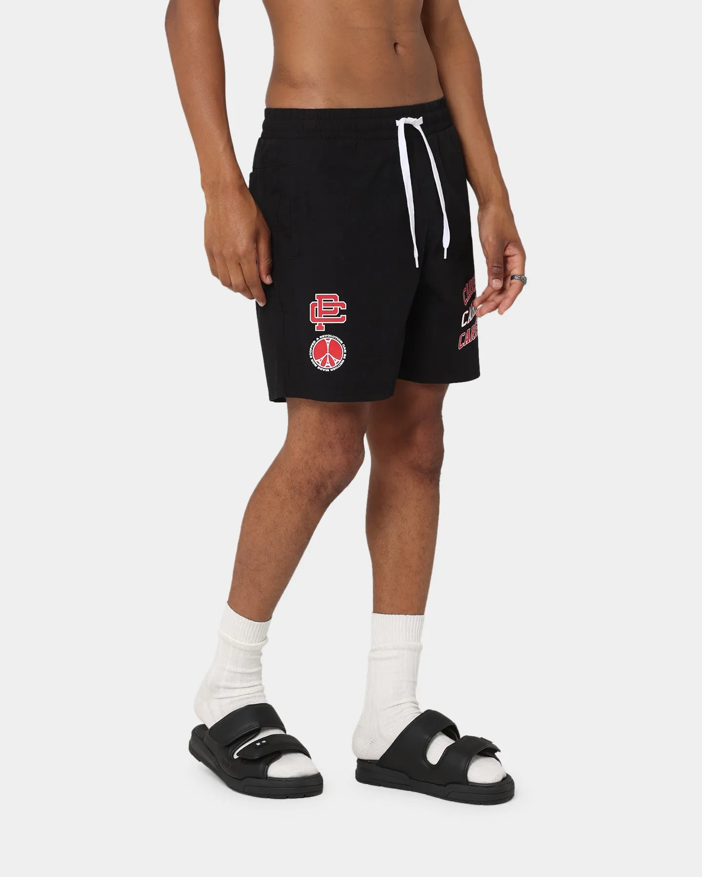 Carr Team Slide Shorts Black