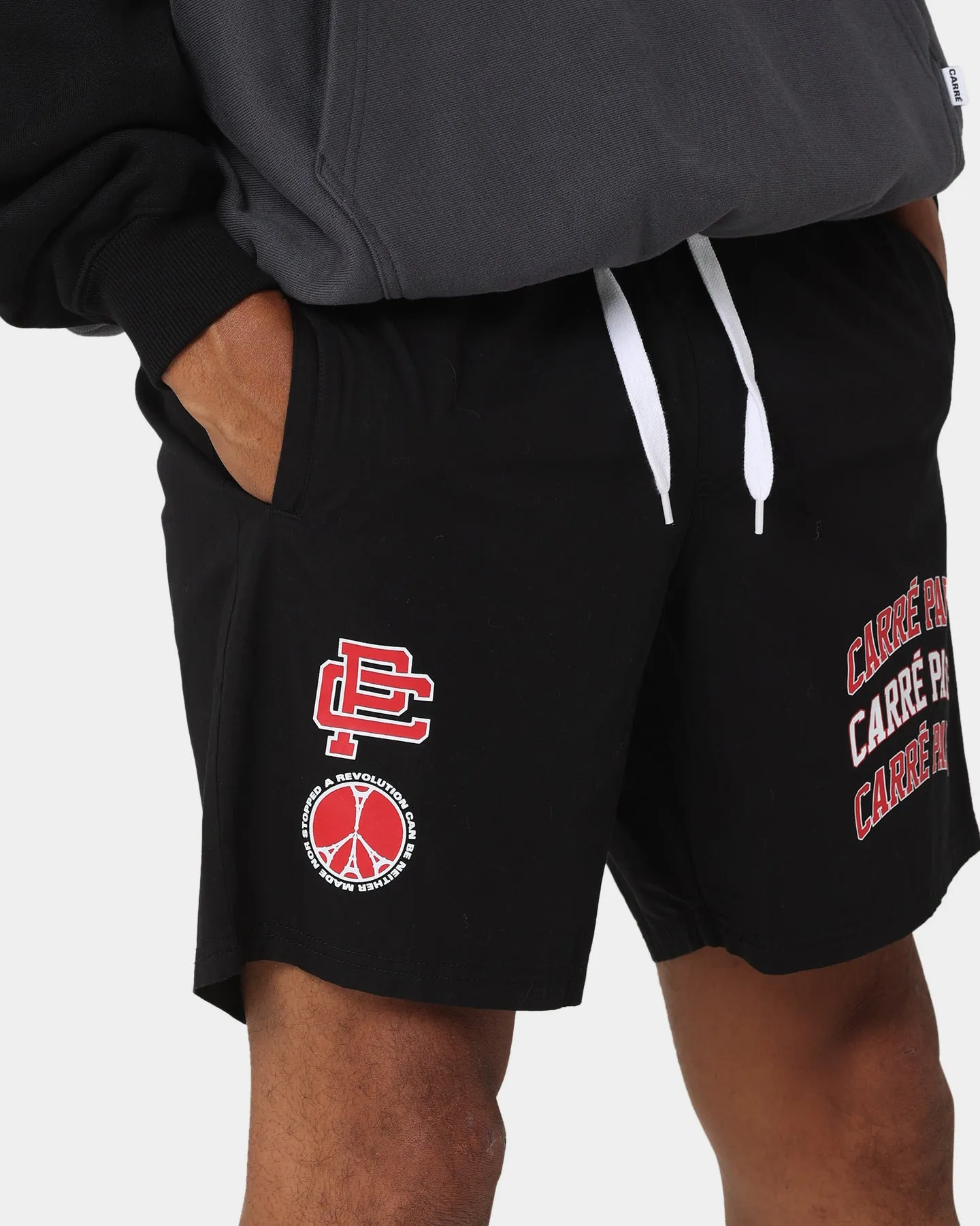 Carr Team Slide Shorts Black
