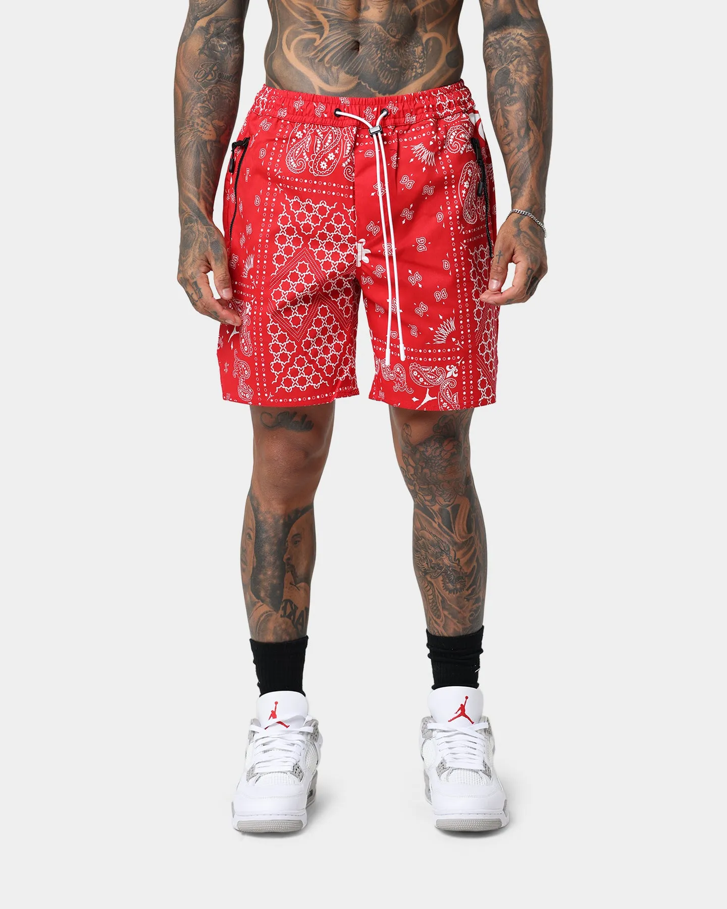 Carre Bandana Ultra LP Shorts Red