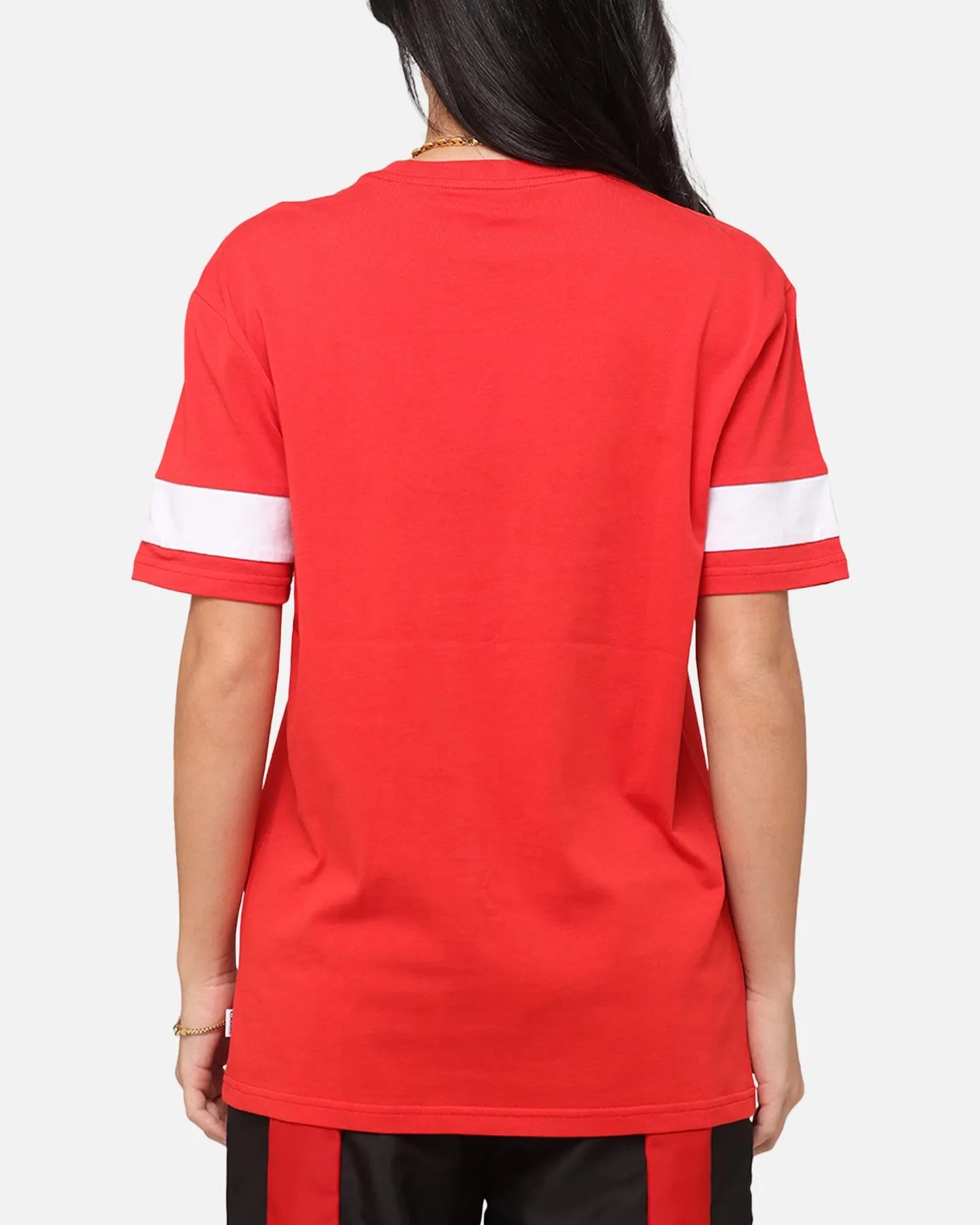 Carre Bars T-Shirt Red/White
