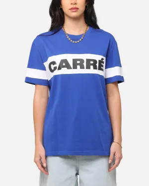 Carre Bars T-Shirt Royal/White