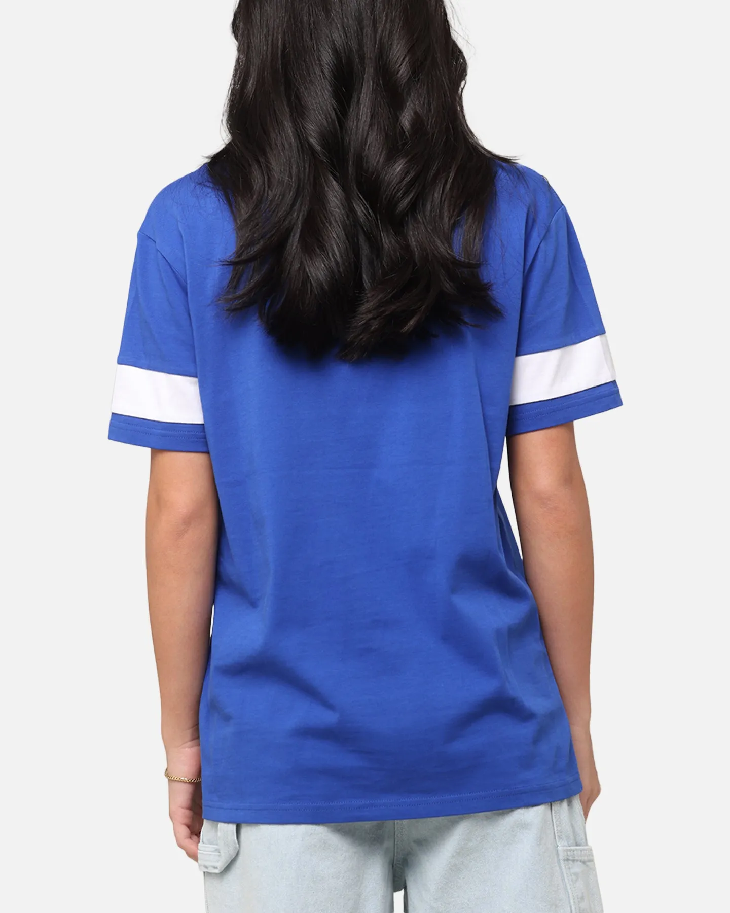 Carre Bars T-Shirt Royal/White