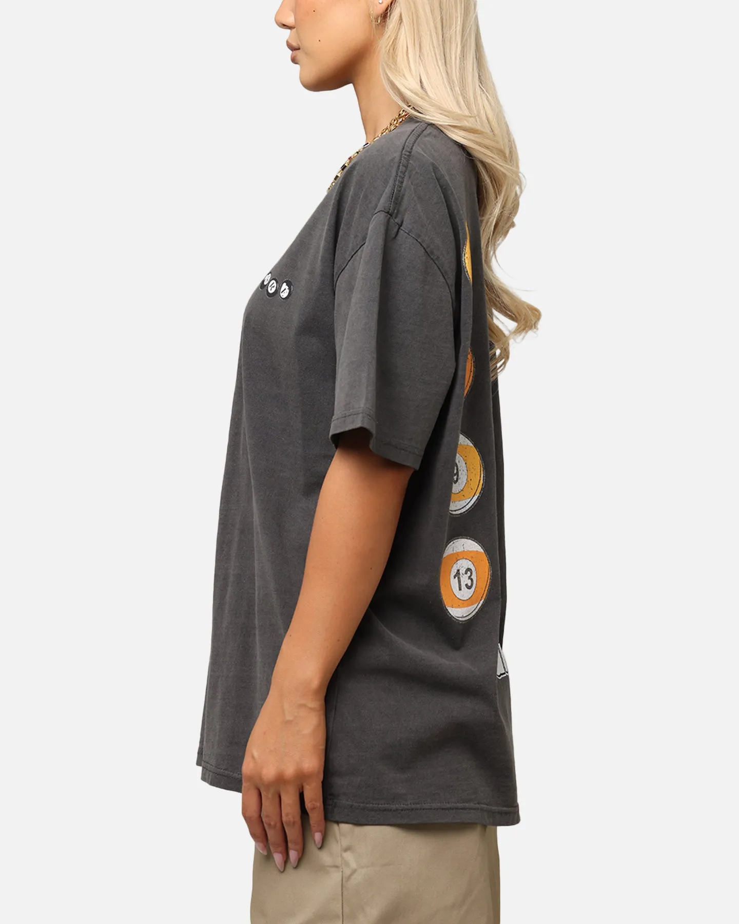 Carre Break T-Shirt Black Wash