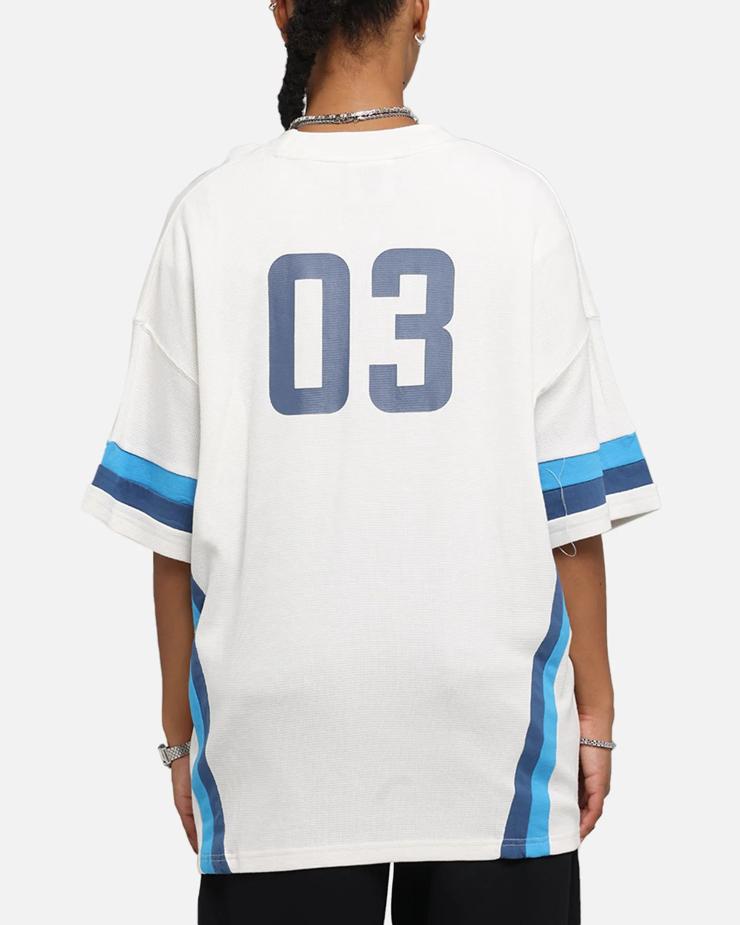 Carre Graffiti Waffle T-Shirt Off White