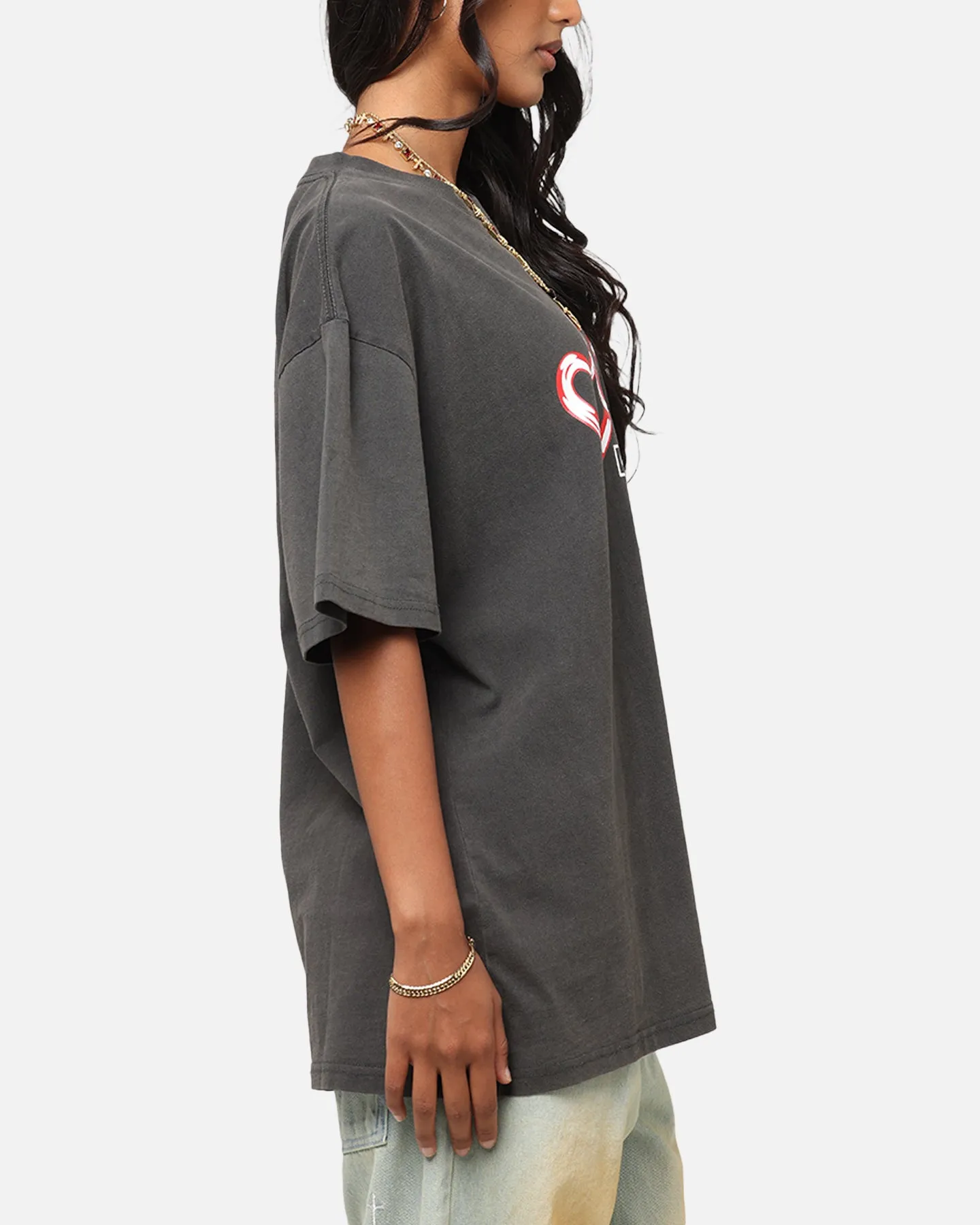 Carre Link T-Shirt Black Wash