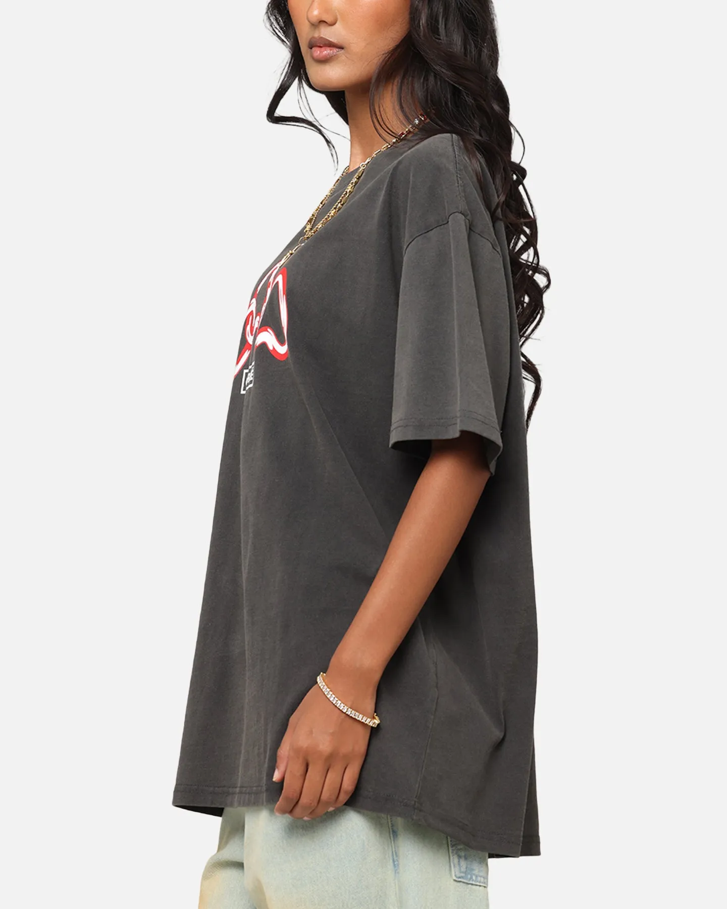 Carre Link T-Shirt Black Wash