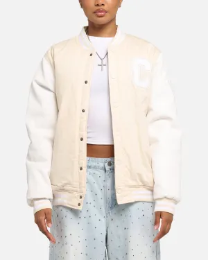 Carre MVP Varsity Jacket Cream/White