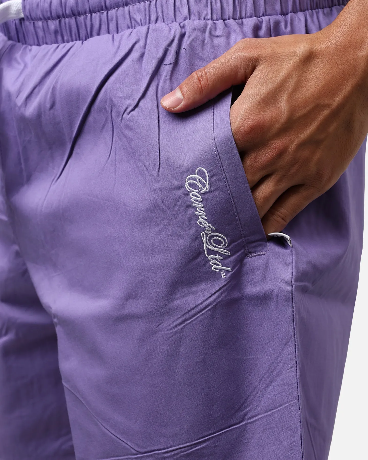 Carre Rosebud Beach Shorts Purple