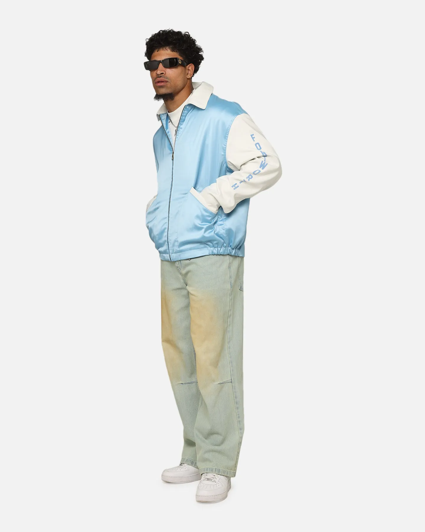 Champion 50's Team Captain Jacket Pale Blue