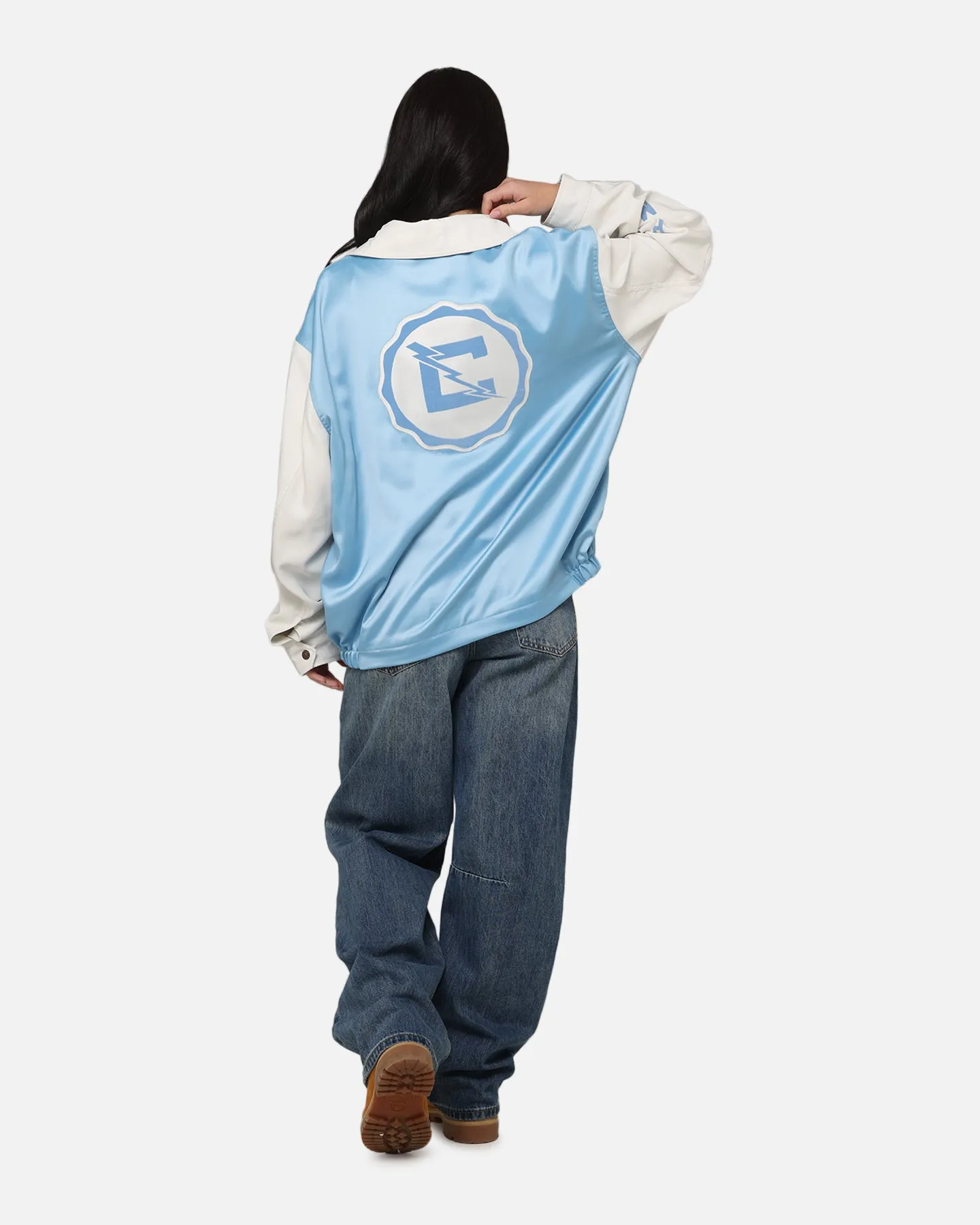 Champion 50's Team Captain Jacket Pale Blue