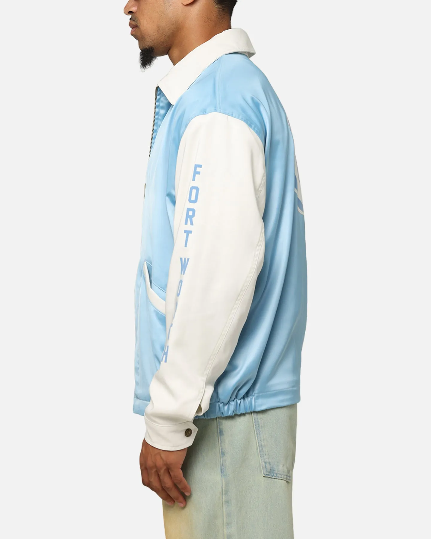 Champion 50's Team Captain Jacket Pale Blue