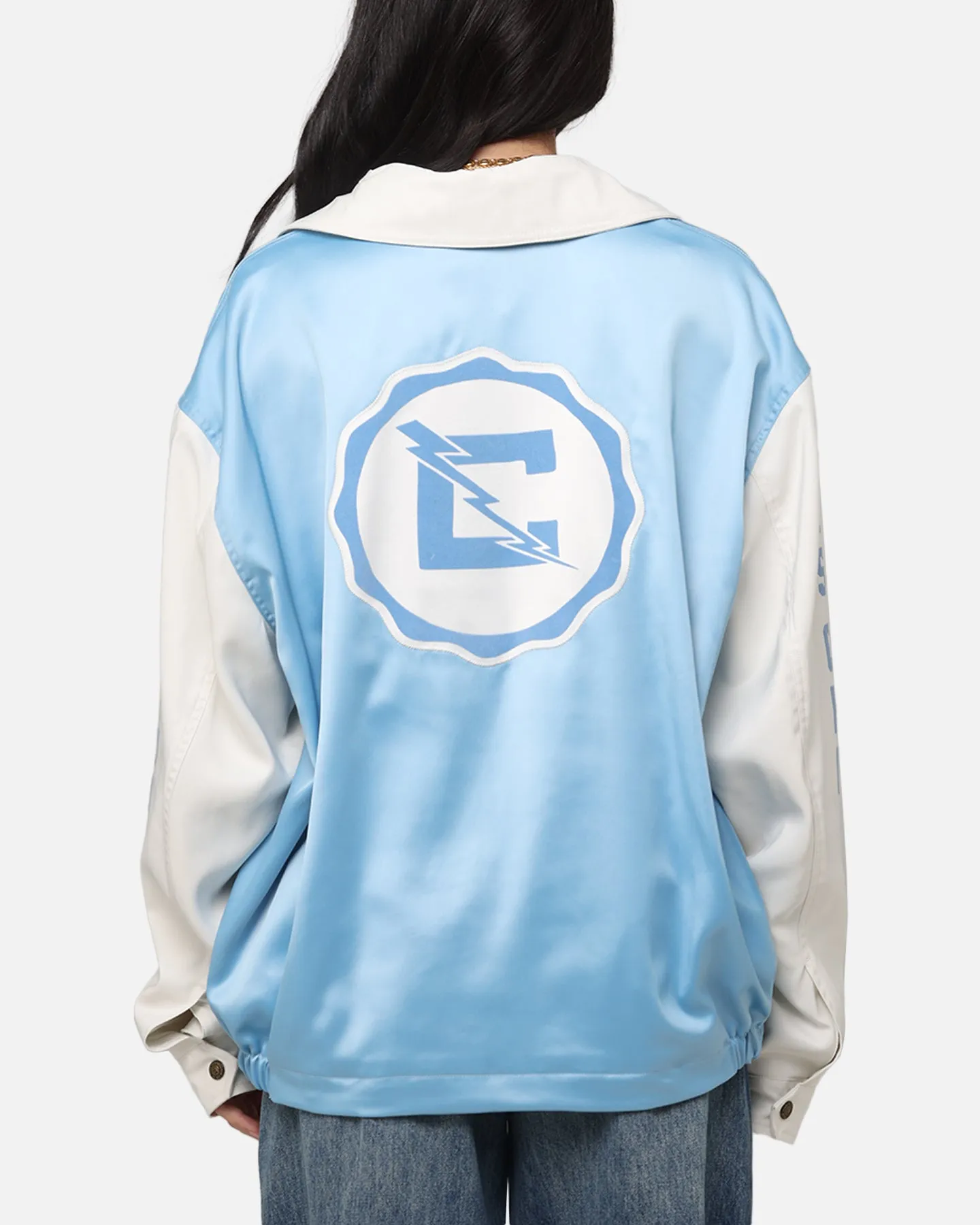 Champion 50's Team Captain Jacket Pale Blue