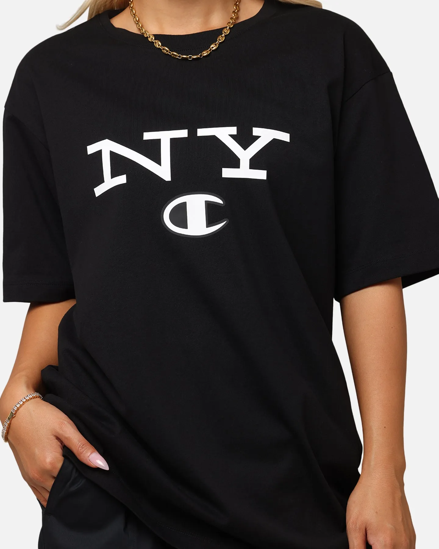 Champion Rochester Graphic T-Shirt Black